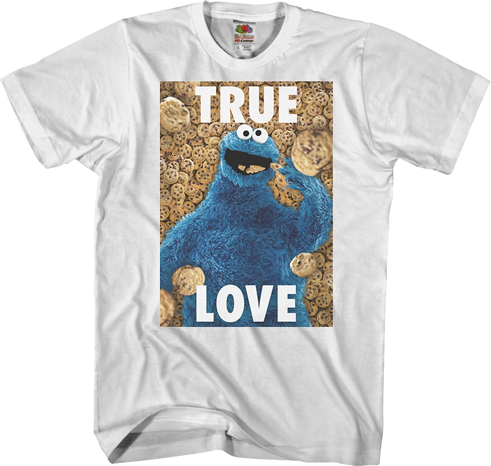 Cookie Monster True Love Sesame Street T-Shirt