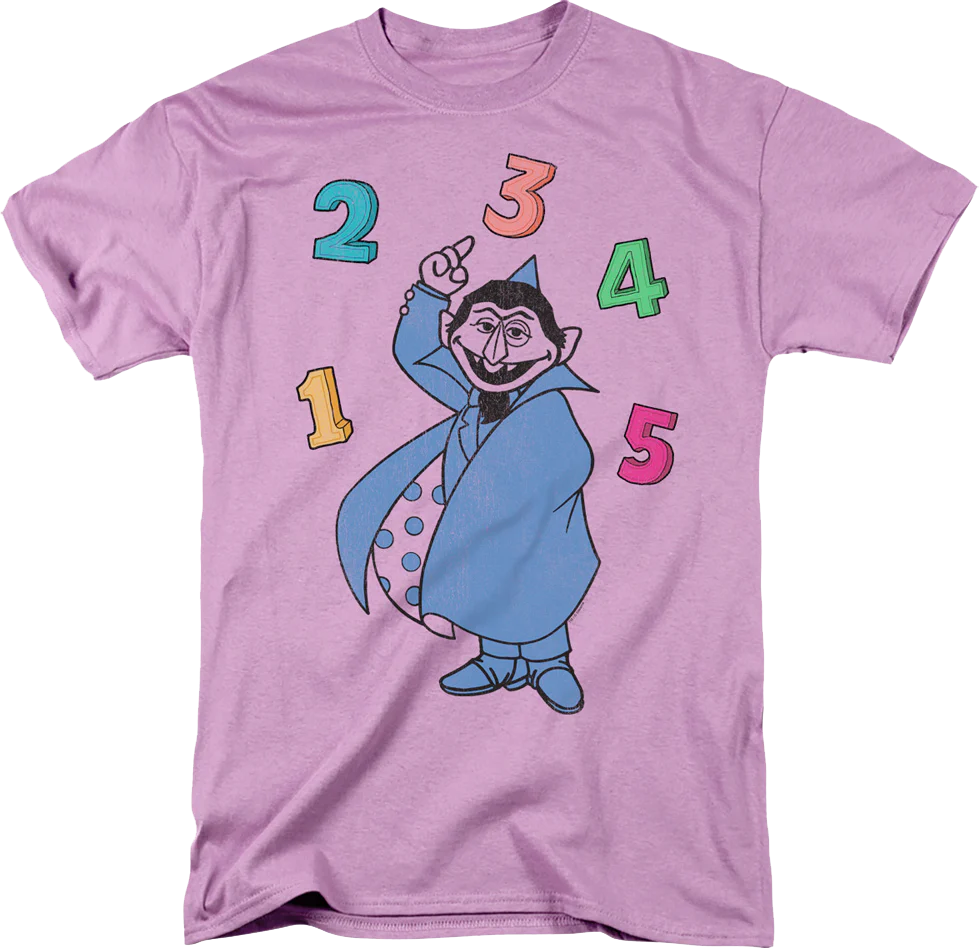 Count von Count Sesame Street T-Shirt