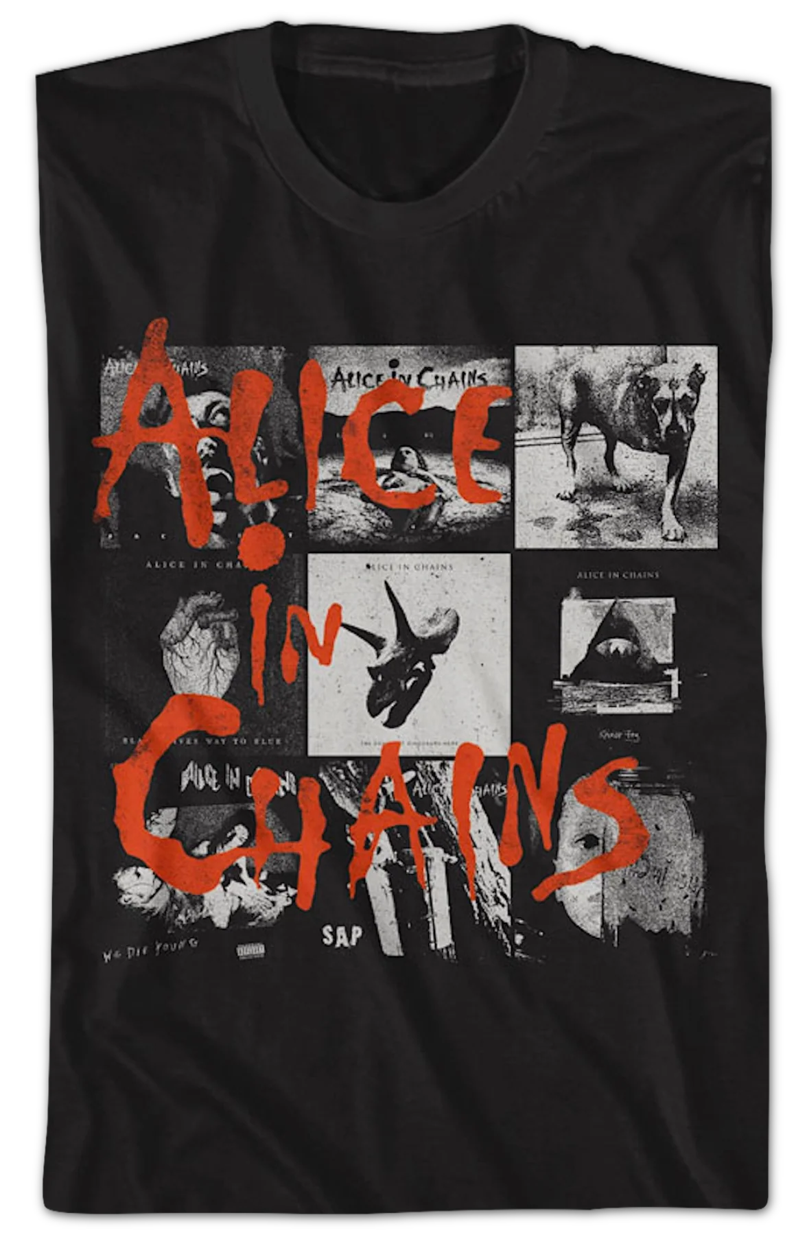 Cover Artwork Alice In Chains T-Shirt - Image 2