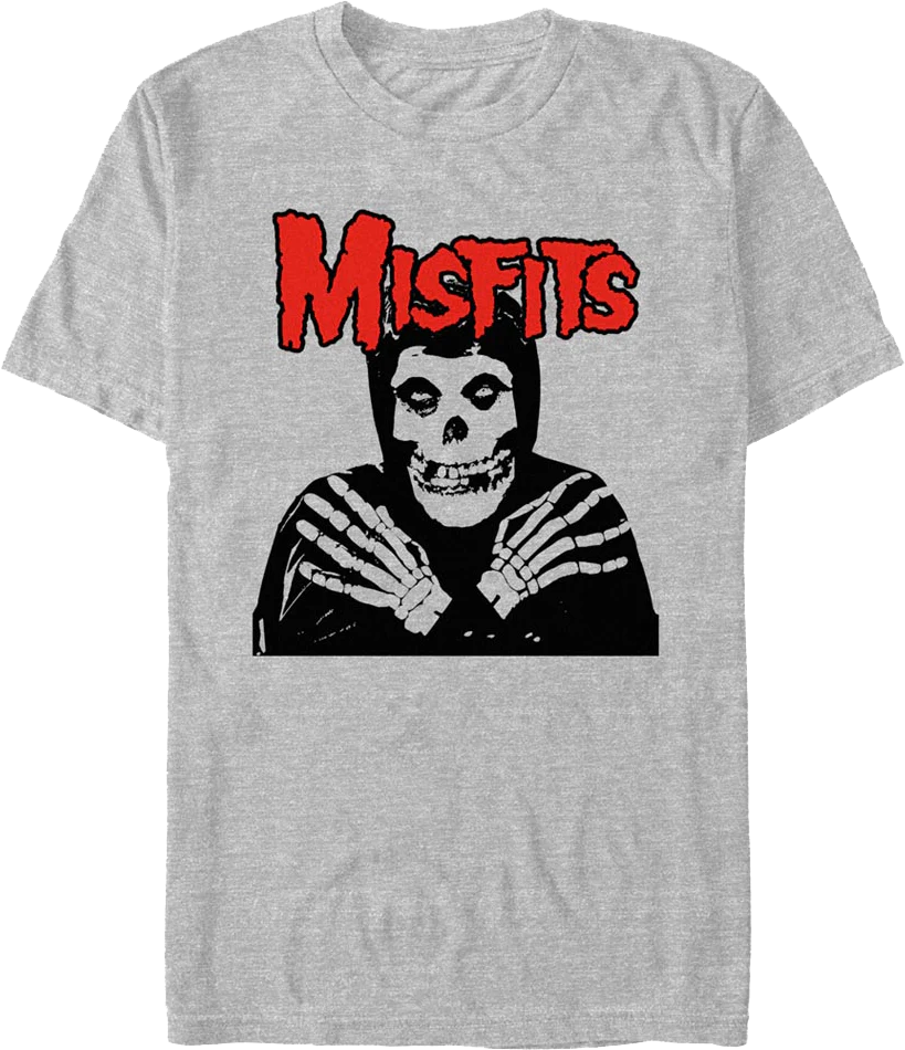 Crimson Ghost Crossed Arms Misfits T-Shirt