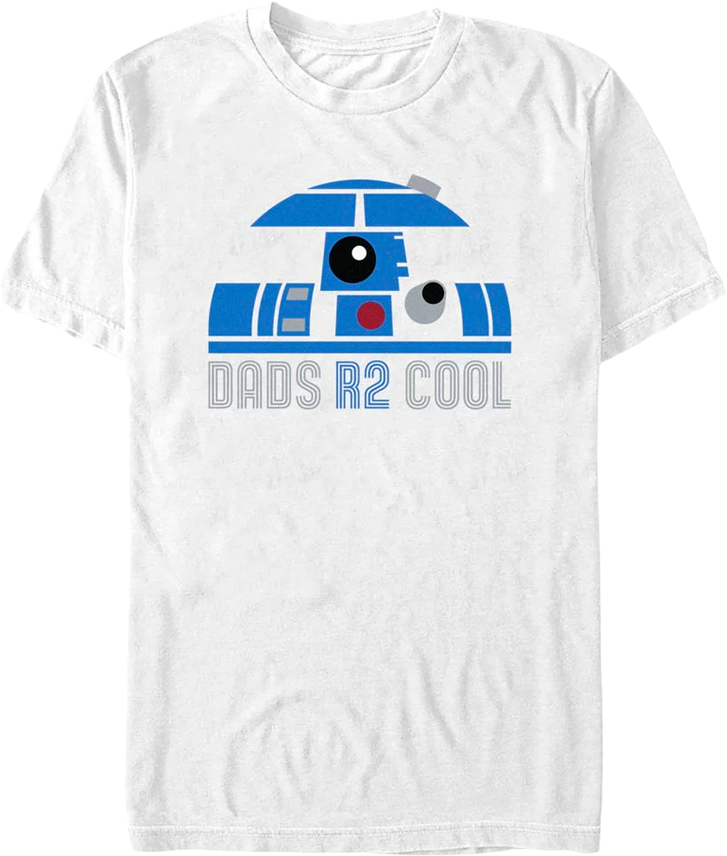 Dads R2 Cool Star Wars T-Shirt