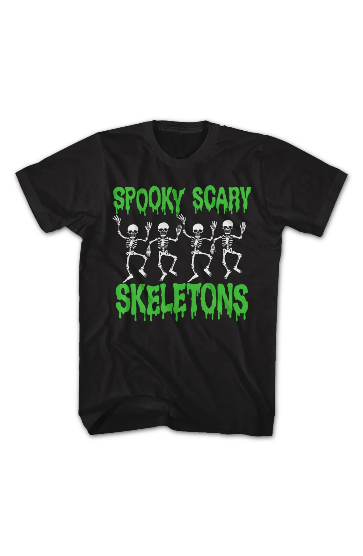 Dancing Spooky Scary Skeletons T-Shirt - Image 2