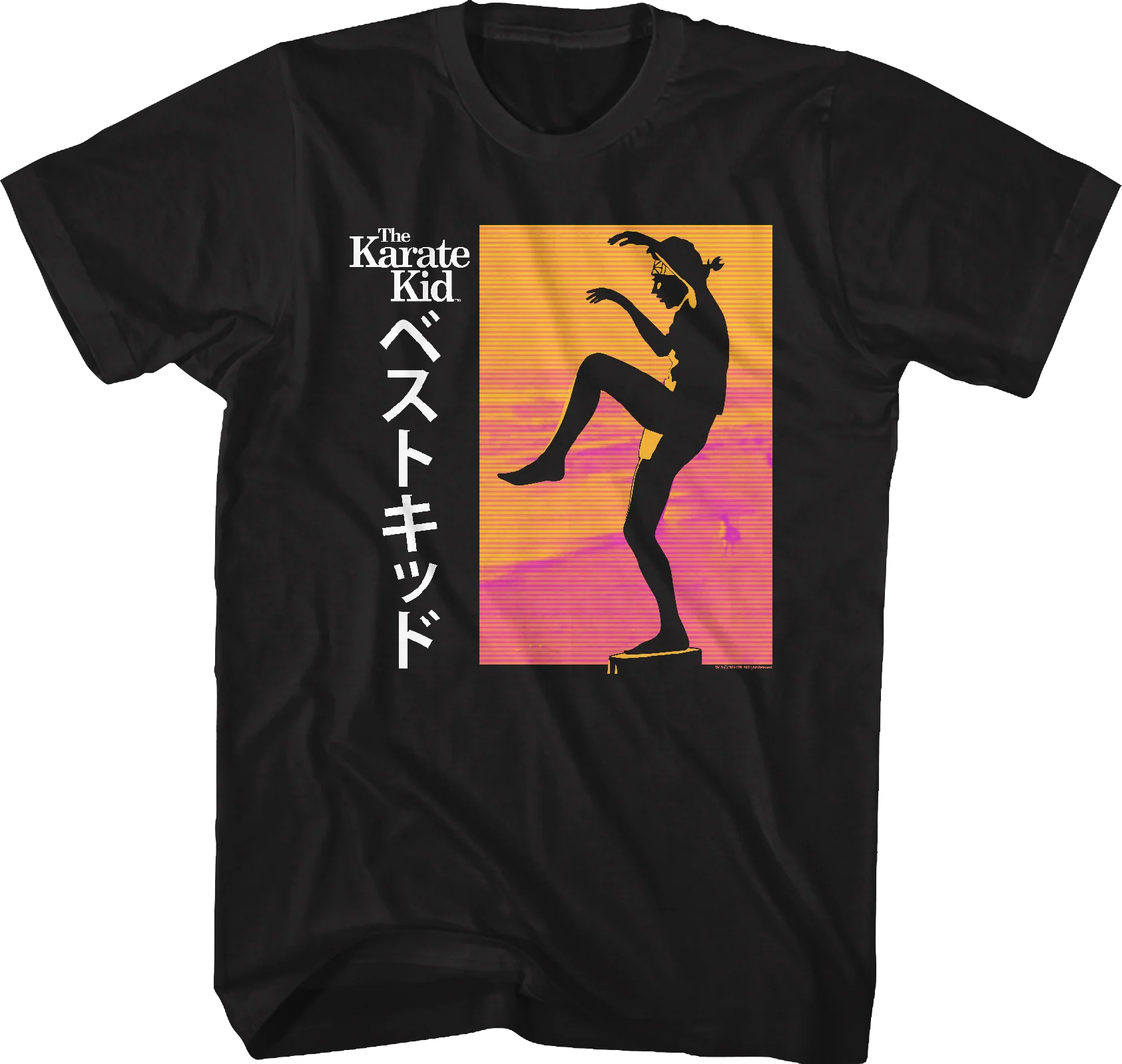 Daniel LaRusso Japanese Karate Kid T-Shirt