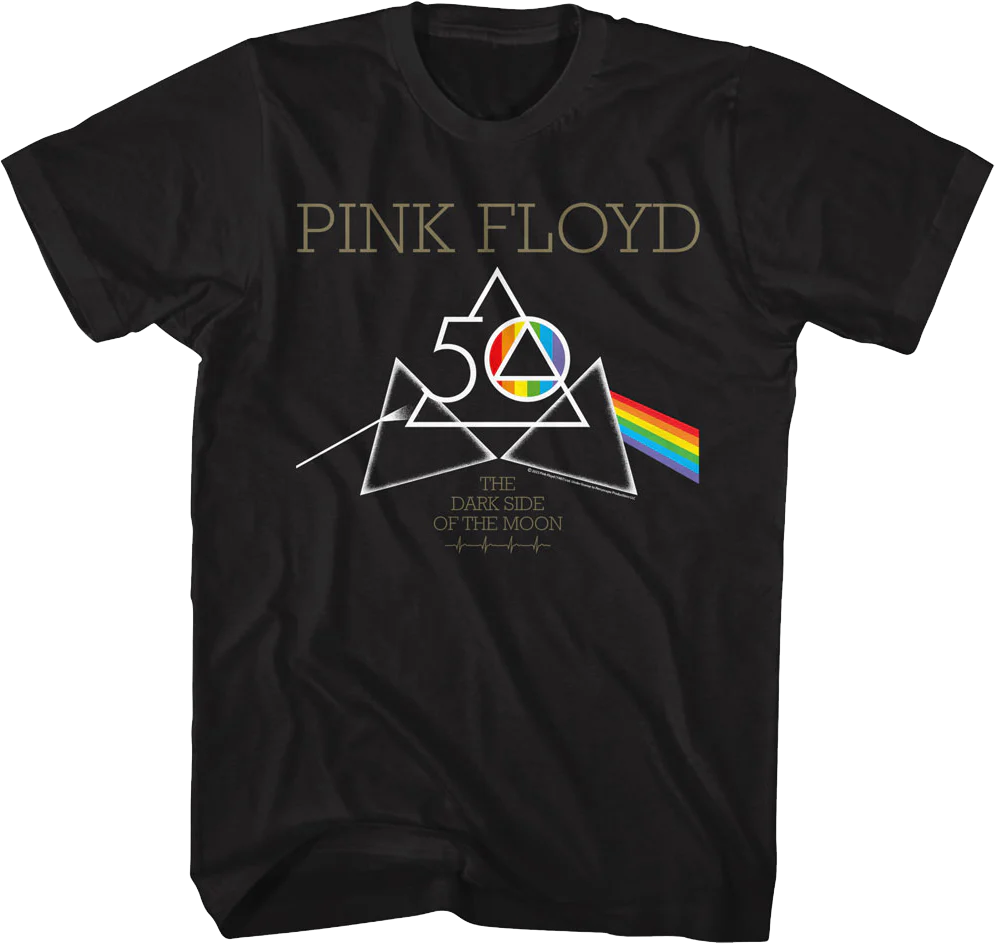 Dark Side of the Moon 50th Anniversary Pink Floyd T-Shirt