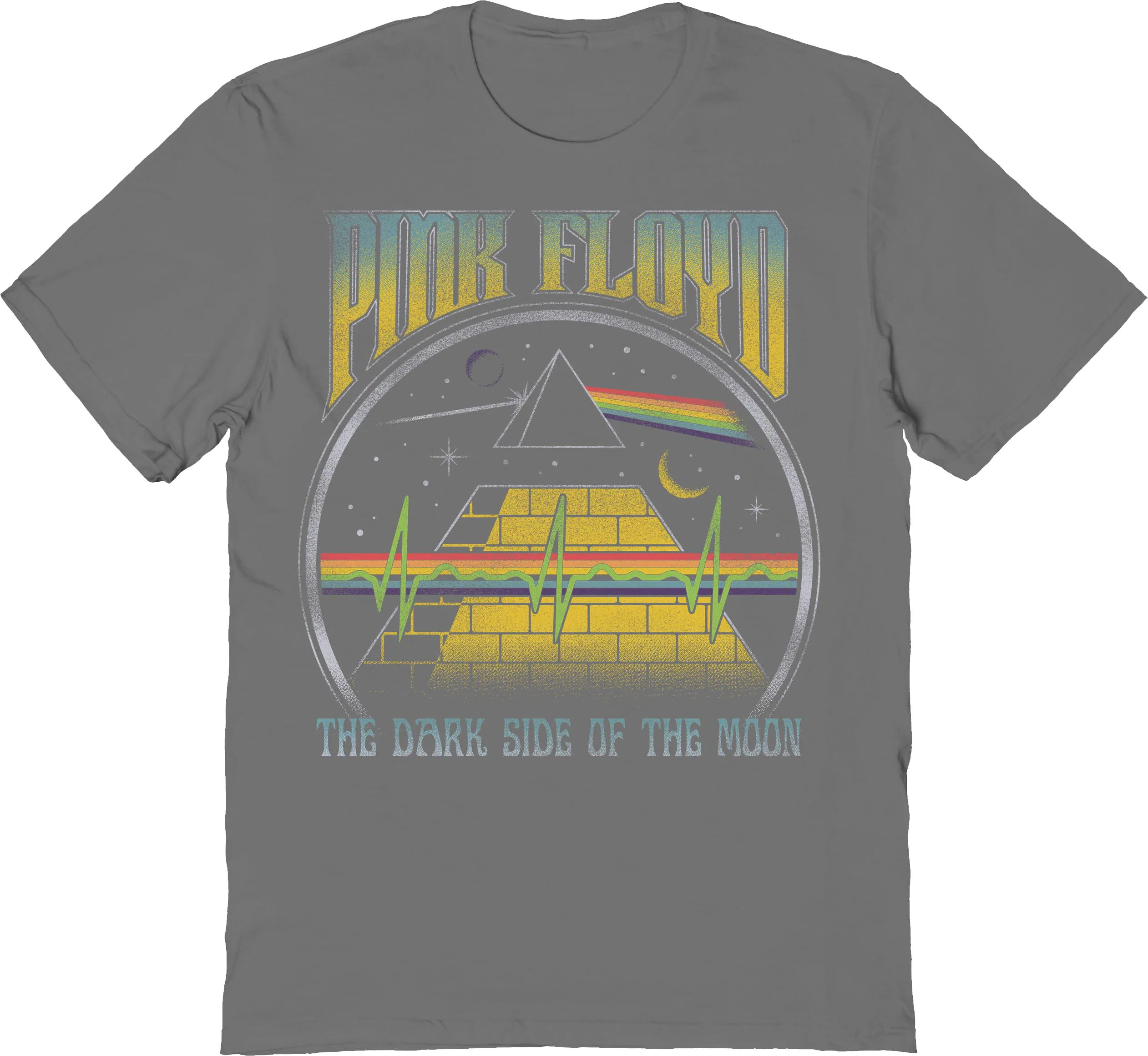 Dark Side of the Moon Soundwaves Pink Floyd T-Shirt