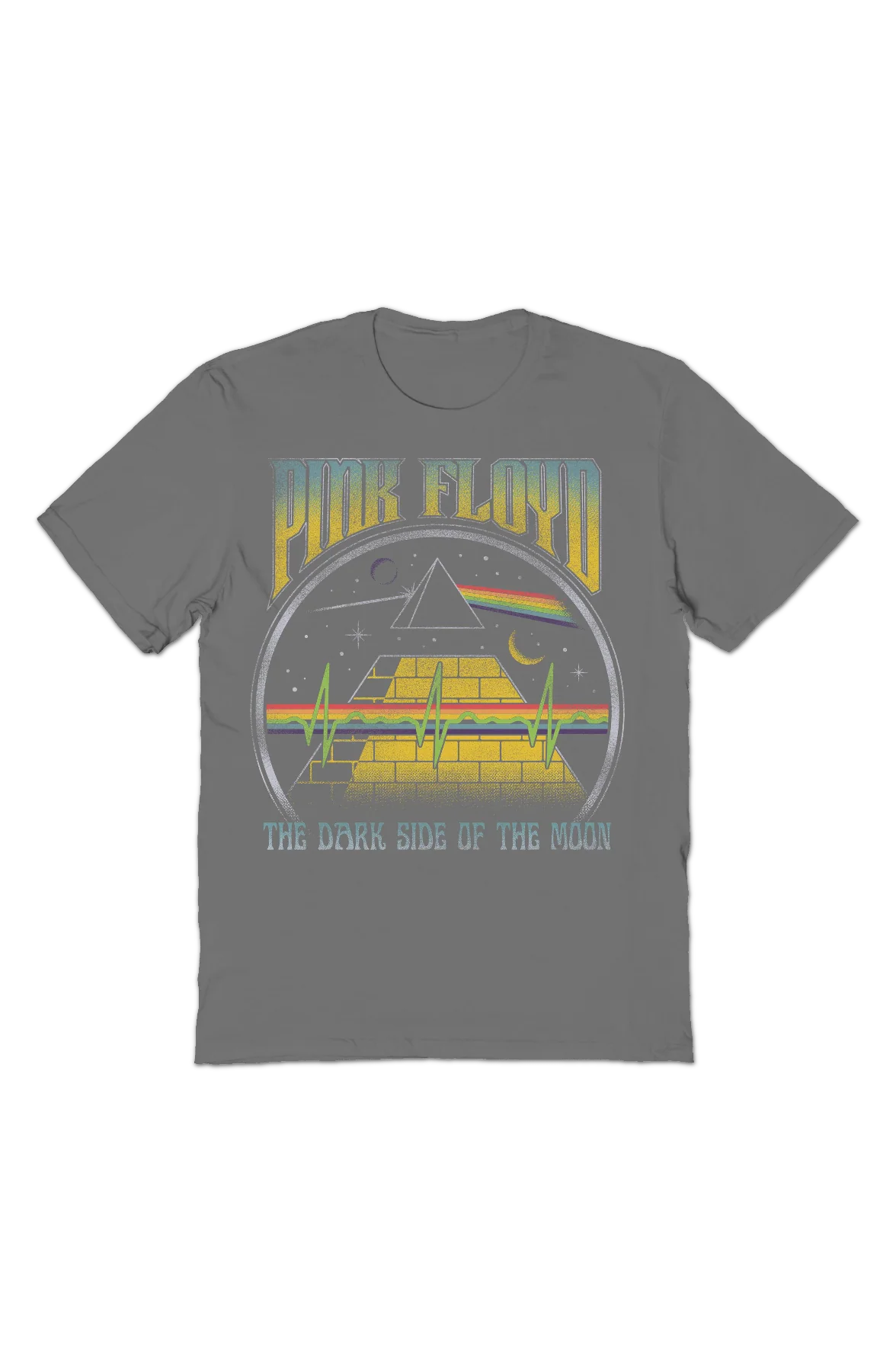 Dark Side of the Moon Soundwaves Pink Floyd T-Shirt - Image 2