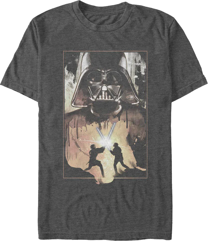 Darth Vader Lightsaber Duel Star Wars T-Shirt