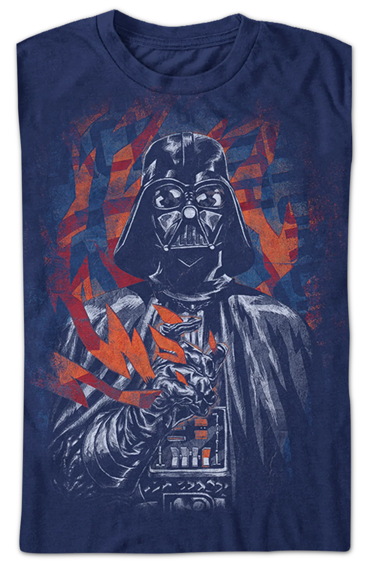 Darth Vader Power of the Dark Side Star Wars T-Shirt - Image 2