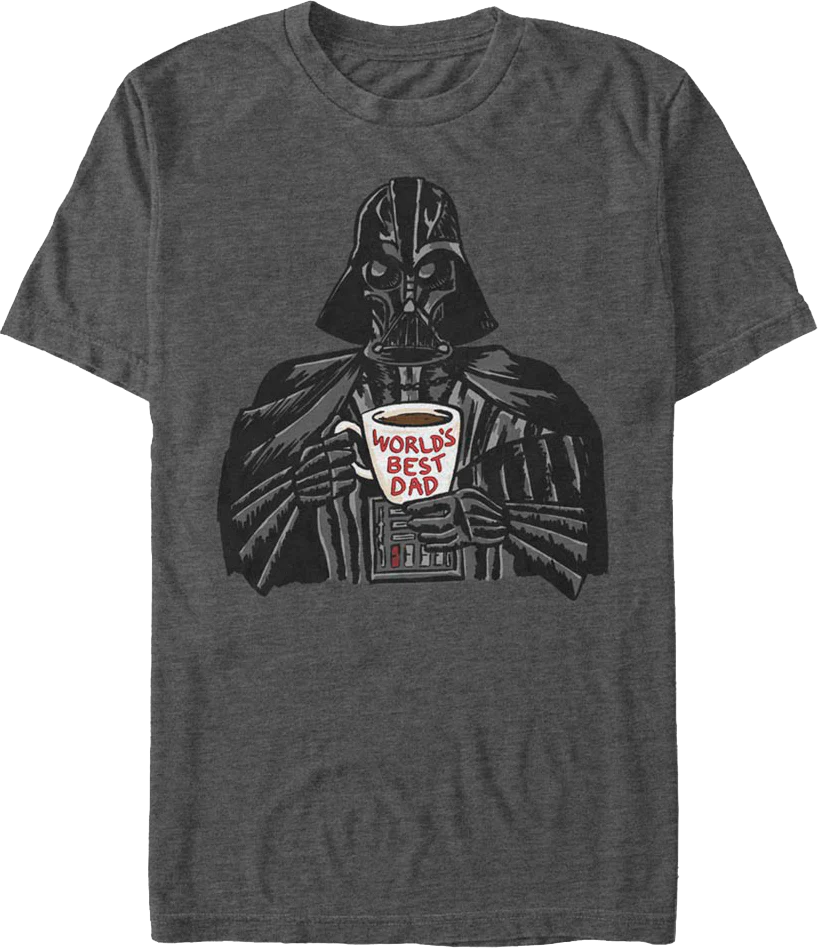 Darth Vader World's Best Dad Coffee Mug Star Wars T-Shirt