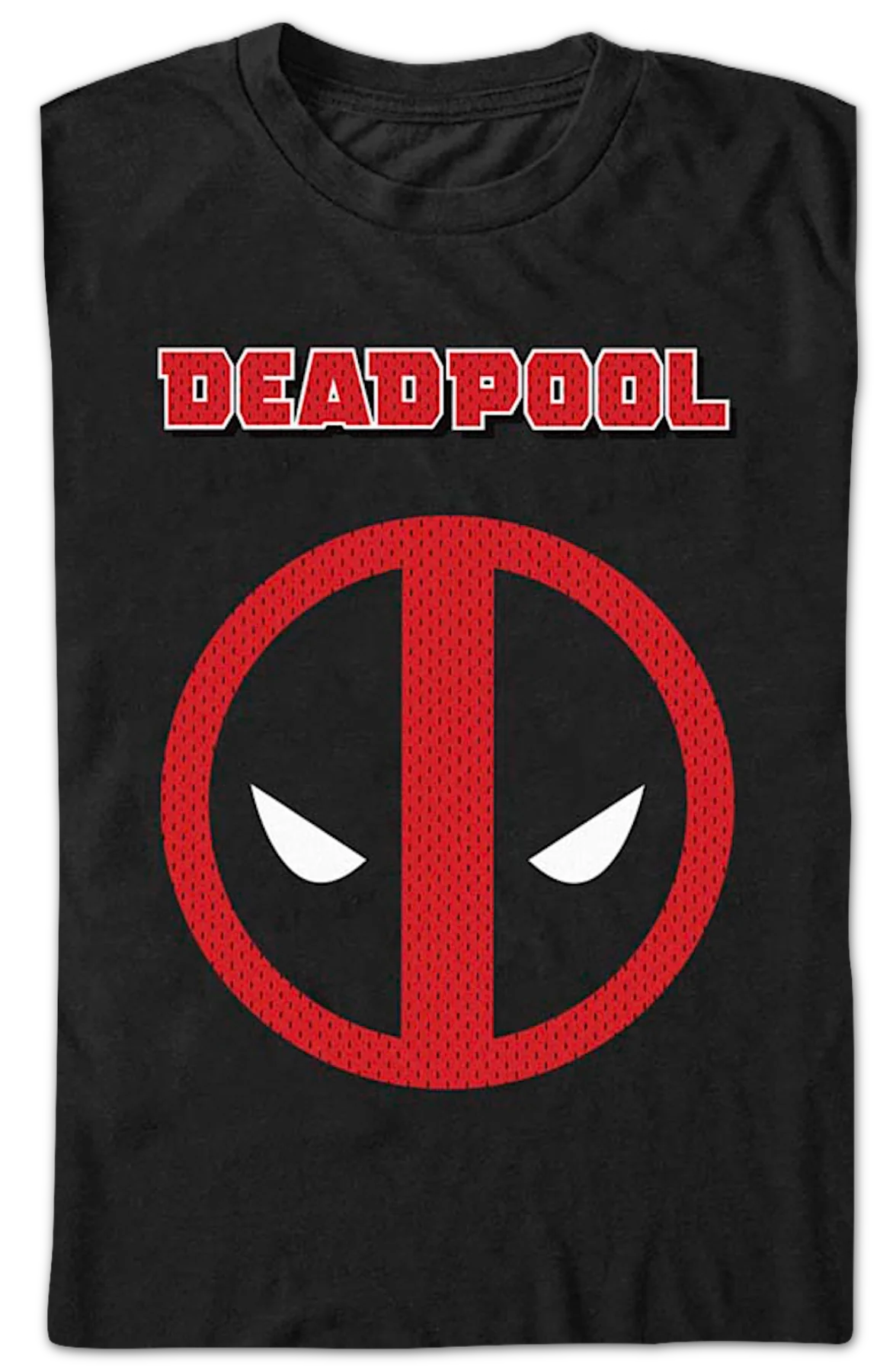Deadpool Faux Jersey Logo Marvel Comics T-Shirt - Image 2