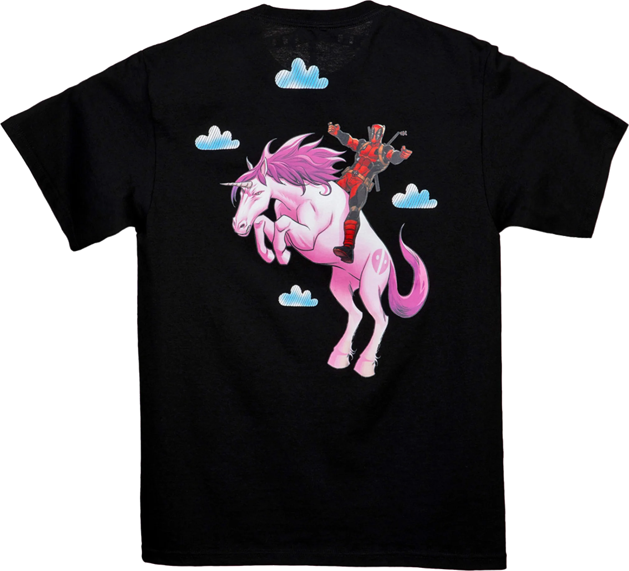 Deadpool Unicorn Marvel Comics T-Shirt - Image 3
