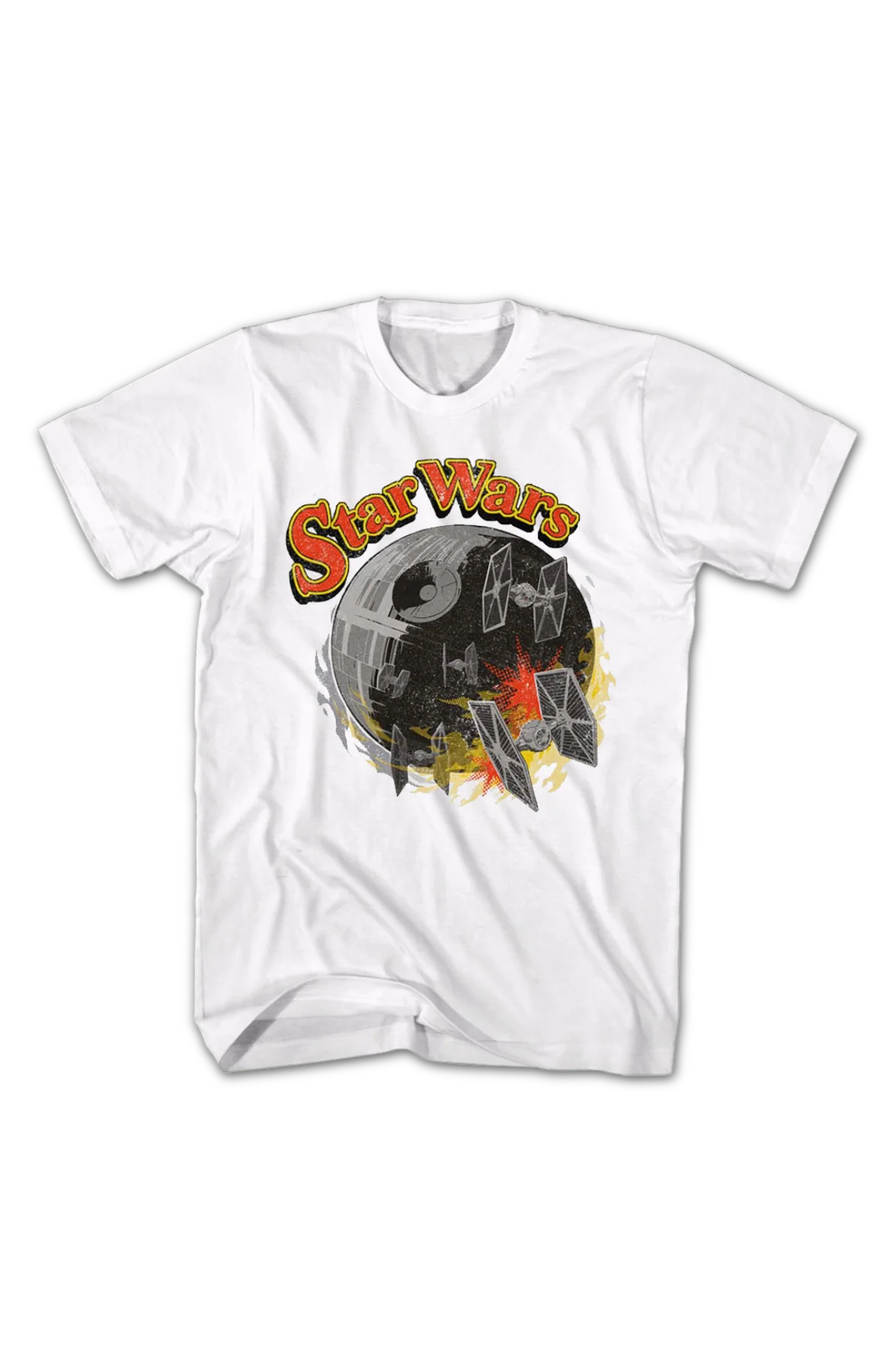 Death Star And TIE Fighters Star Wars T-Shirt - Image 2