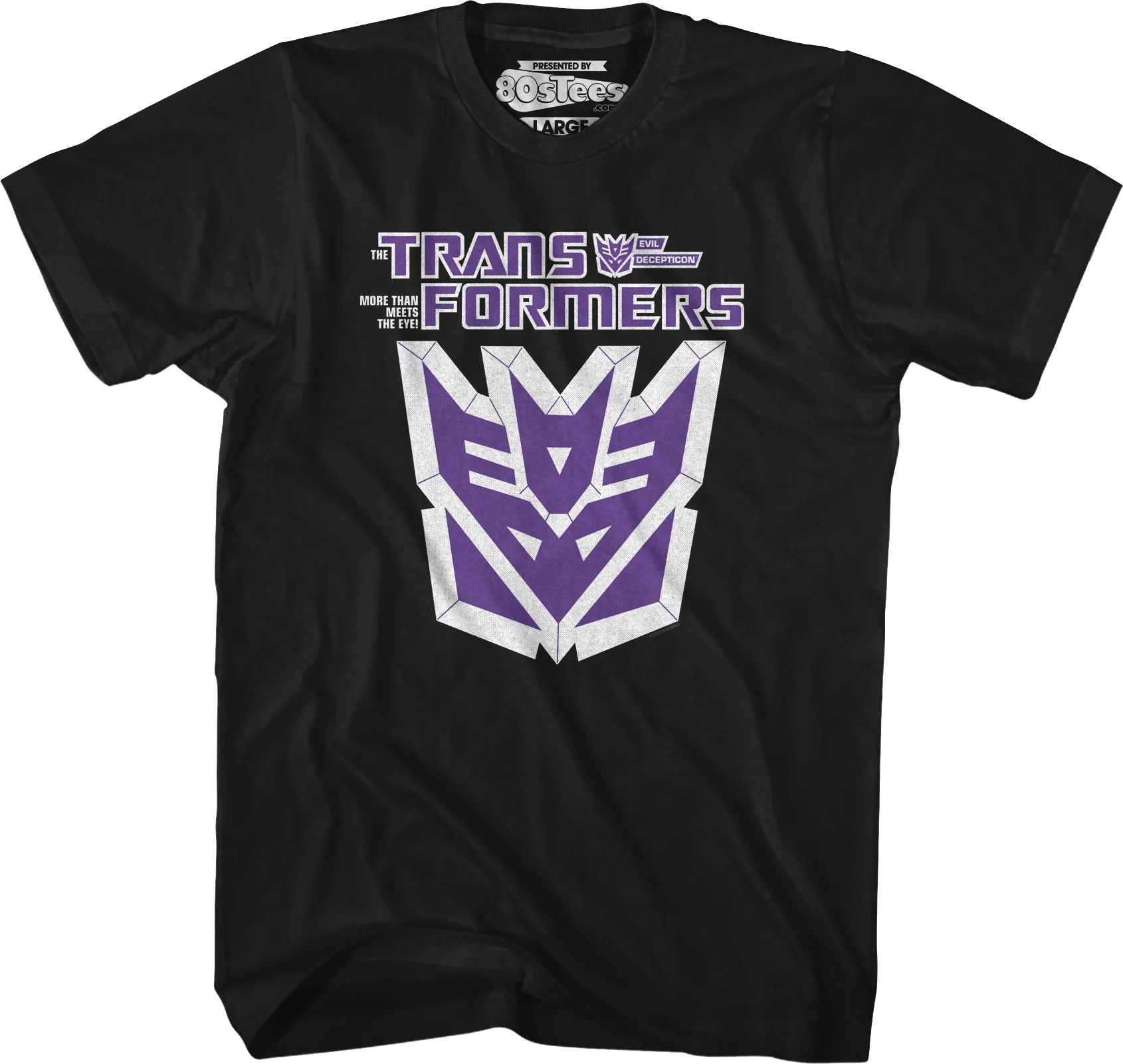 Decepticon 3-D Logo Transformers T-Shirt