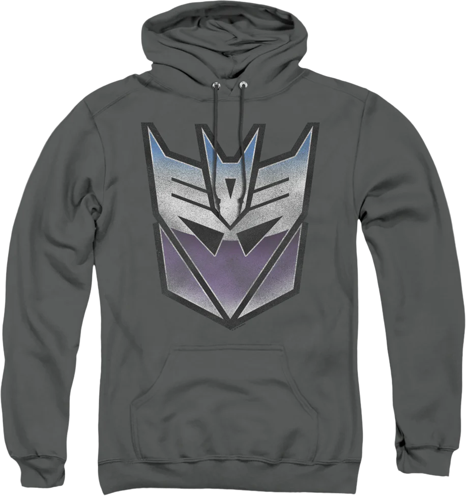 Decepticon Vintage Logo Transformers Hoodie