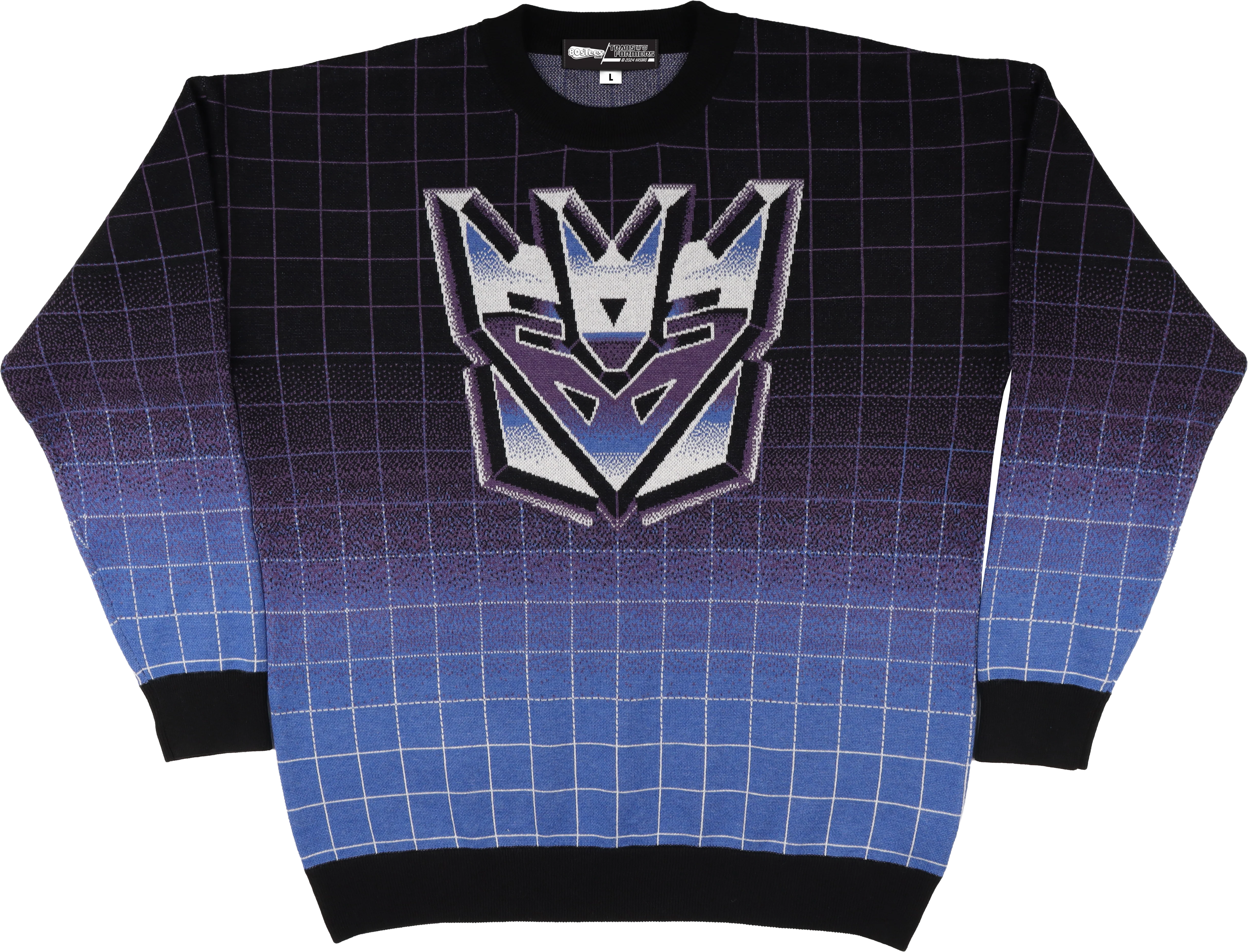 Decepticons Logo Transformers Knitted Sweater
