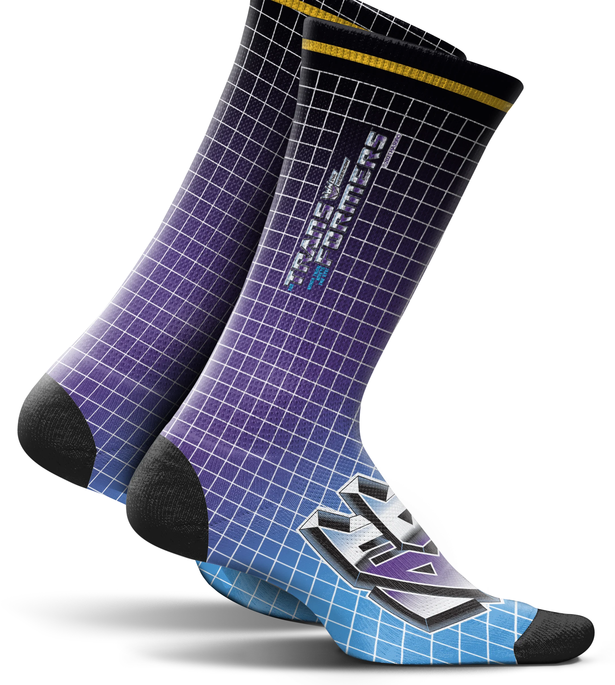 Decepticons Logo Transformers Socks