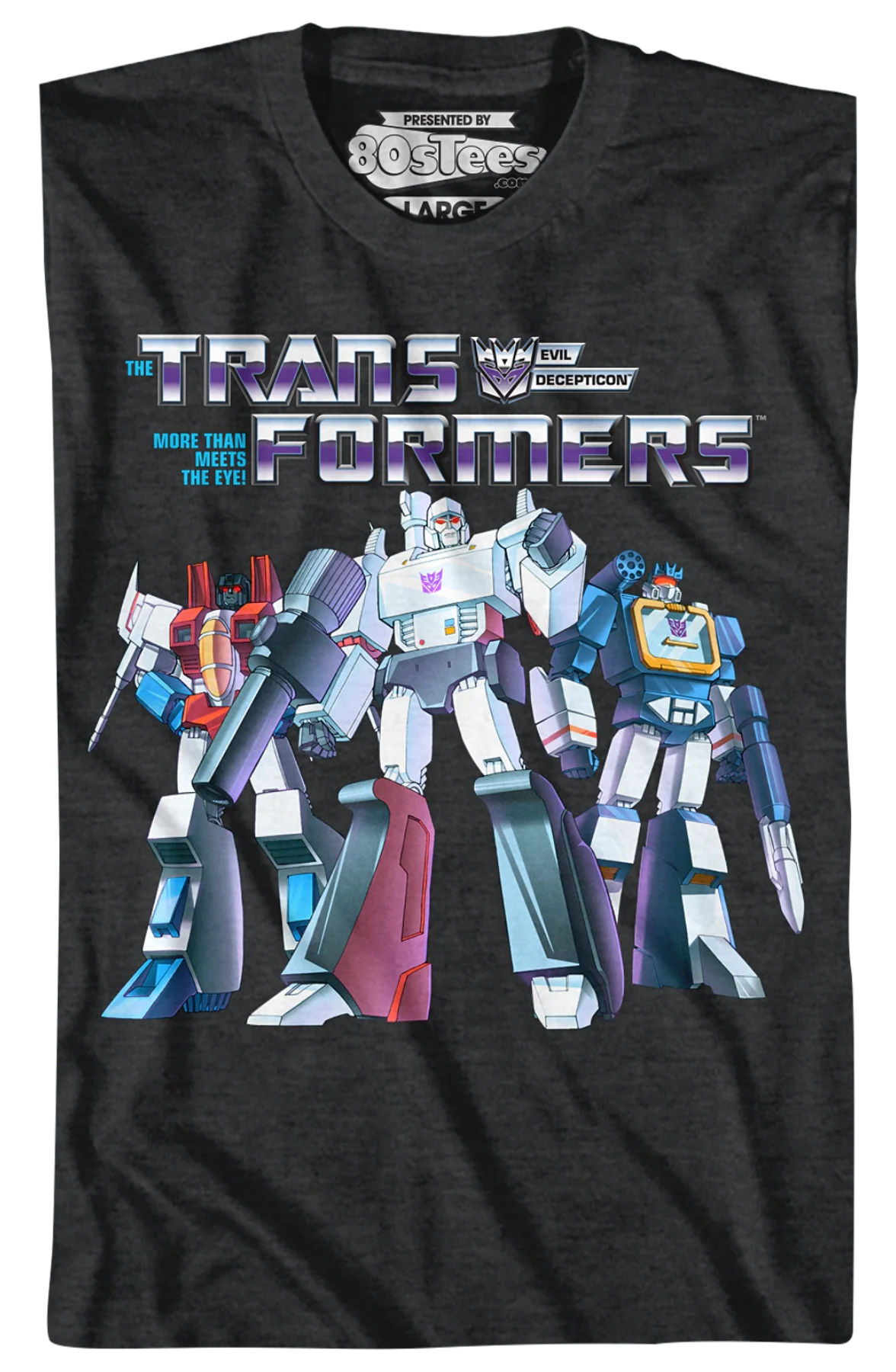 Decepticons Triple Threat Transformers T-Shirt - Image 2