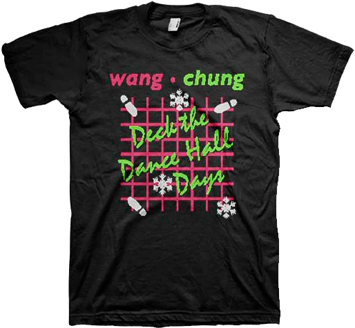Deck the Dance Hall Days Wang Chung Christmas T-Shirt