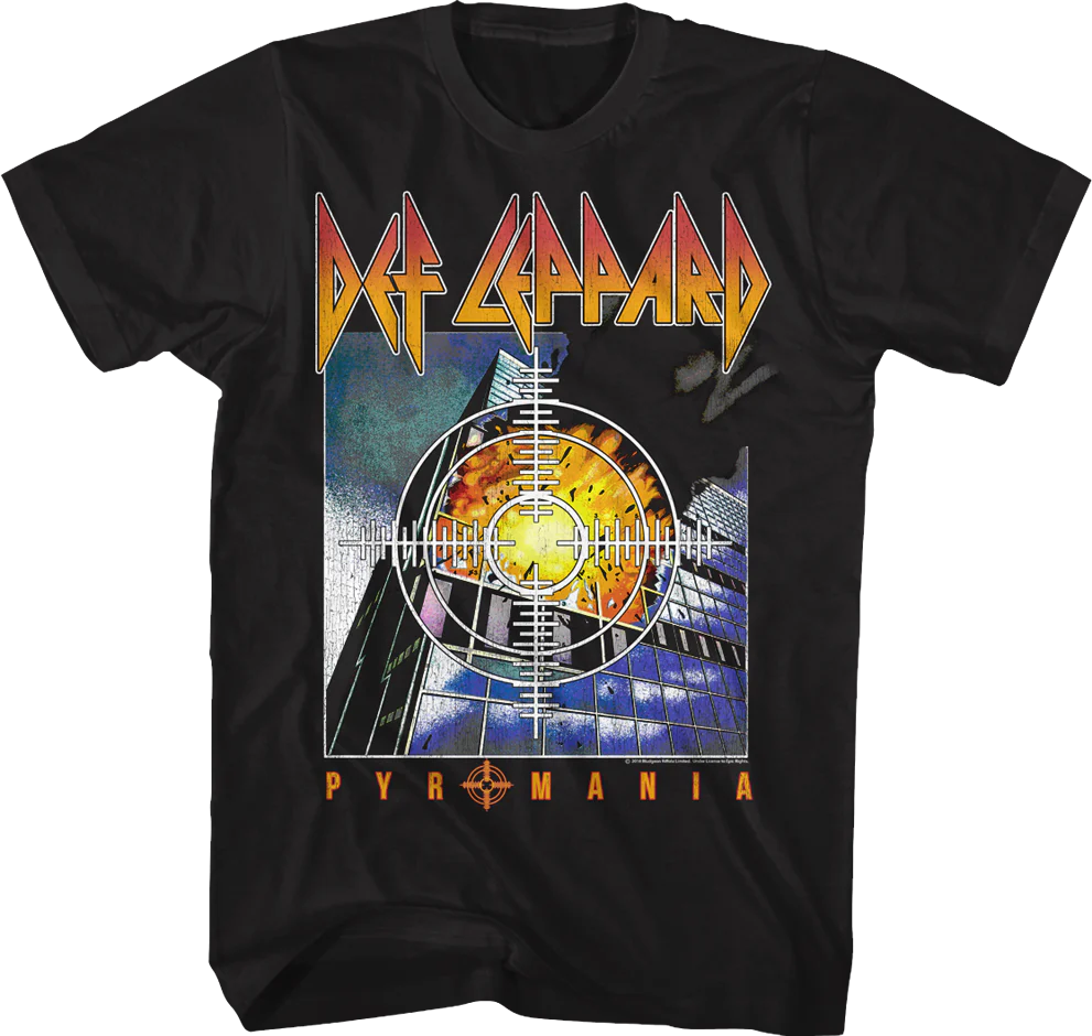 Def Leppard Pyromania T-Shirt