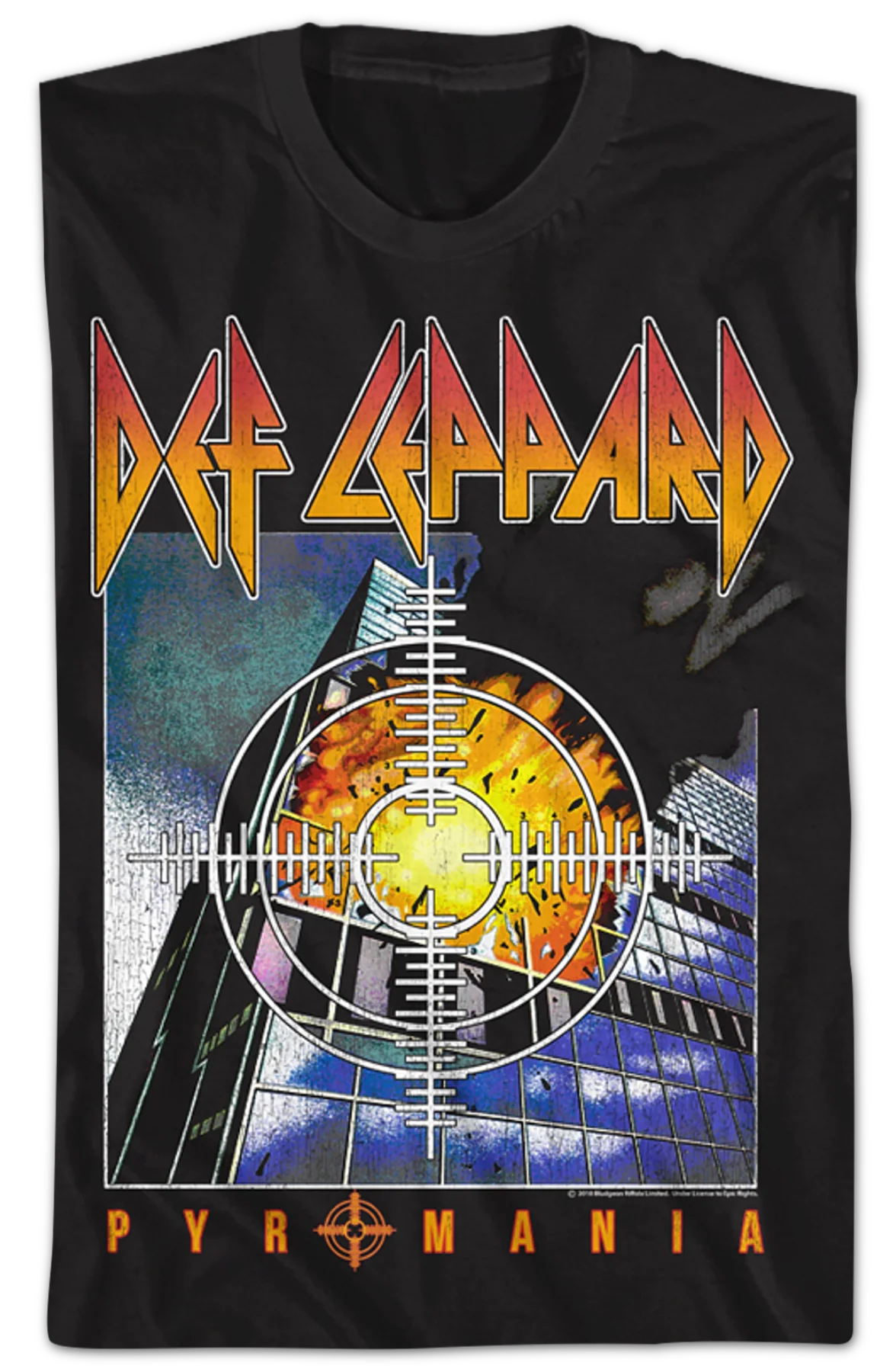 Def Leppard Pyromania T-Shirt - Image 2