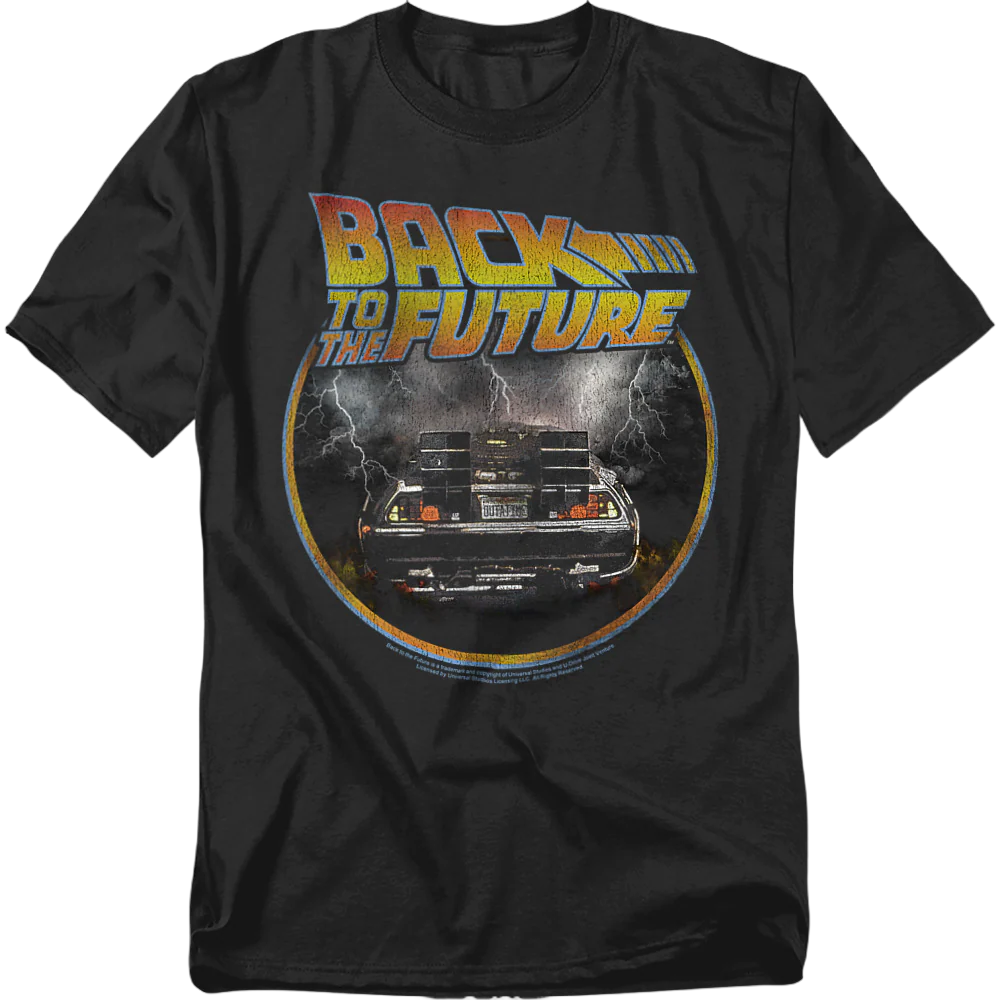 DeLorean Back To The Future T-Shirt