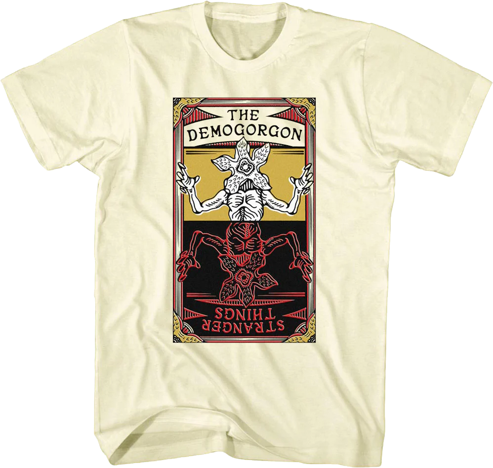 Demogorgon Card Stranger Things T-Shirt