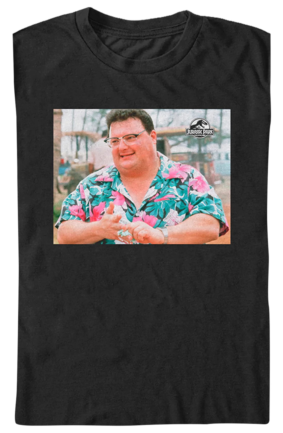 Dennis Nedry Jurassic Park T-Shirt - Image 2