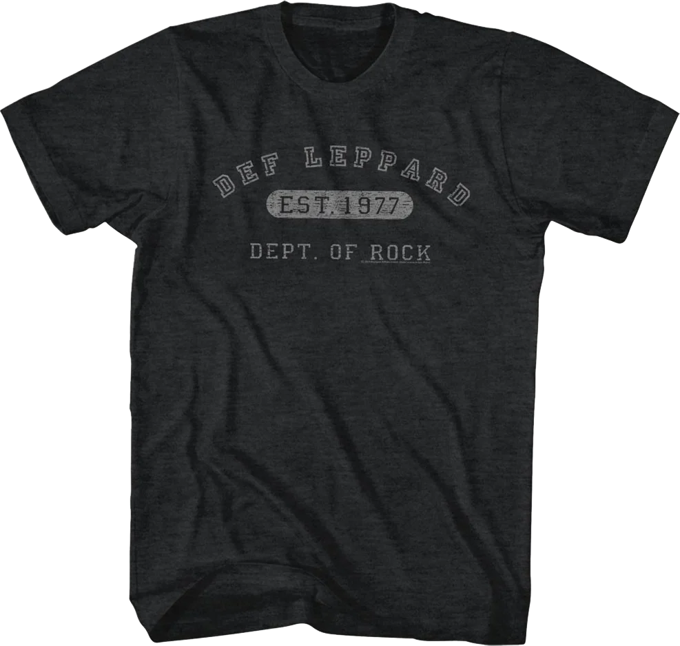 Dept. Of Rock Def Leppard T-Shirt