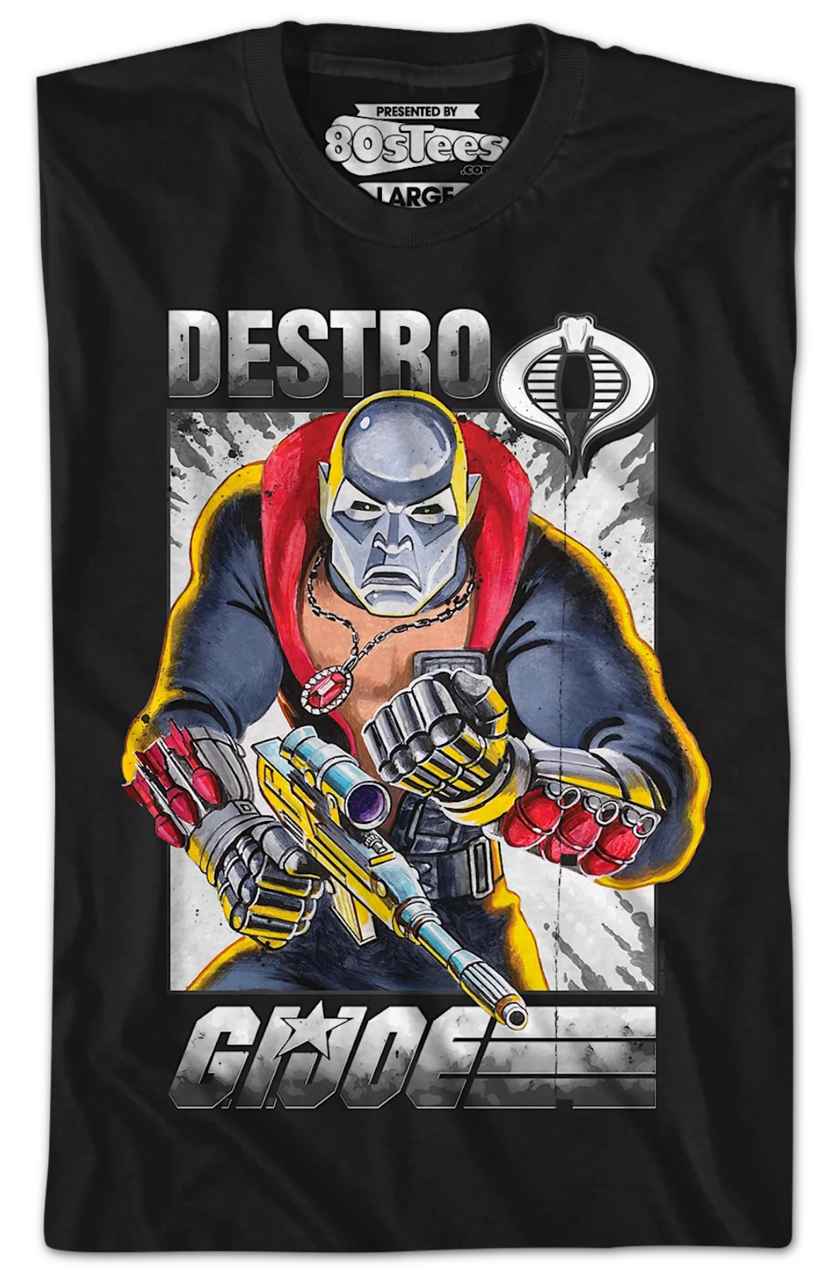 Destro GI Joe T-Shirt - Image 2
