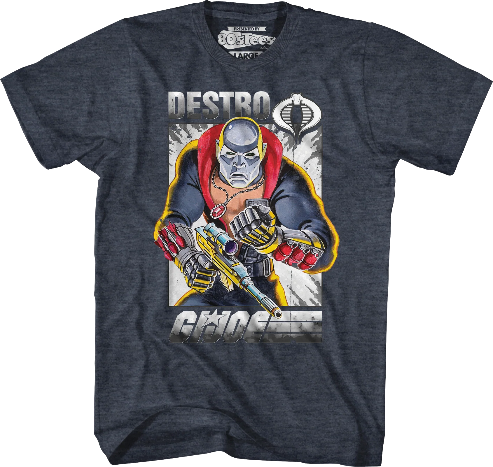 Destro GI Joe T-Shirt - Image 3