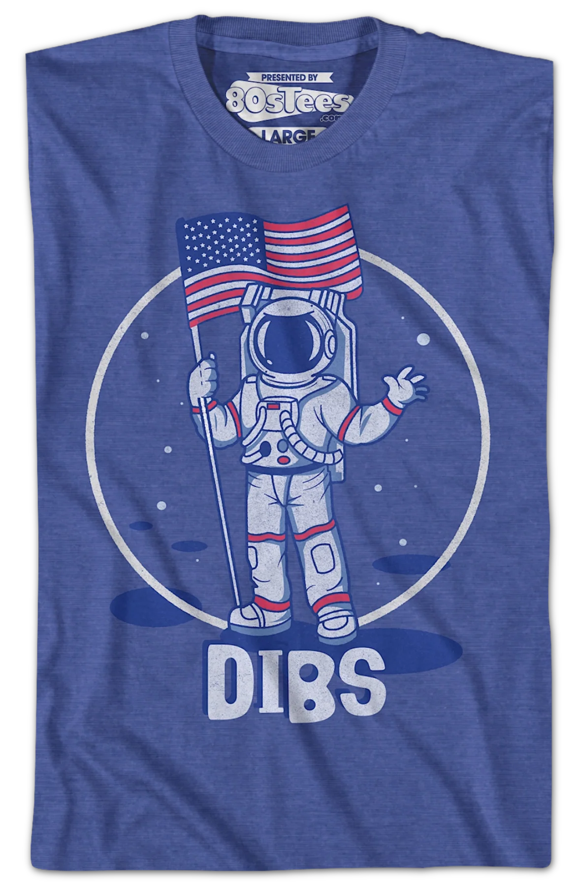 Dibs American Astronaut T-Shirt - Image 2