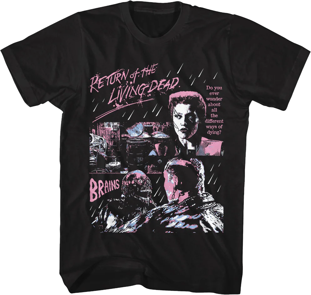Different Ways Of Dying Return Of The Living Dead T-Shirt