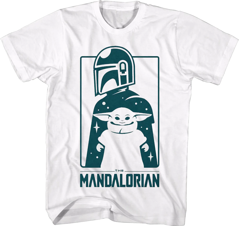 Din Djarin And The Child The Mandalorian Star Wars T-Shirt