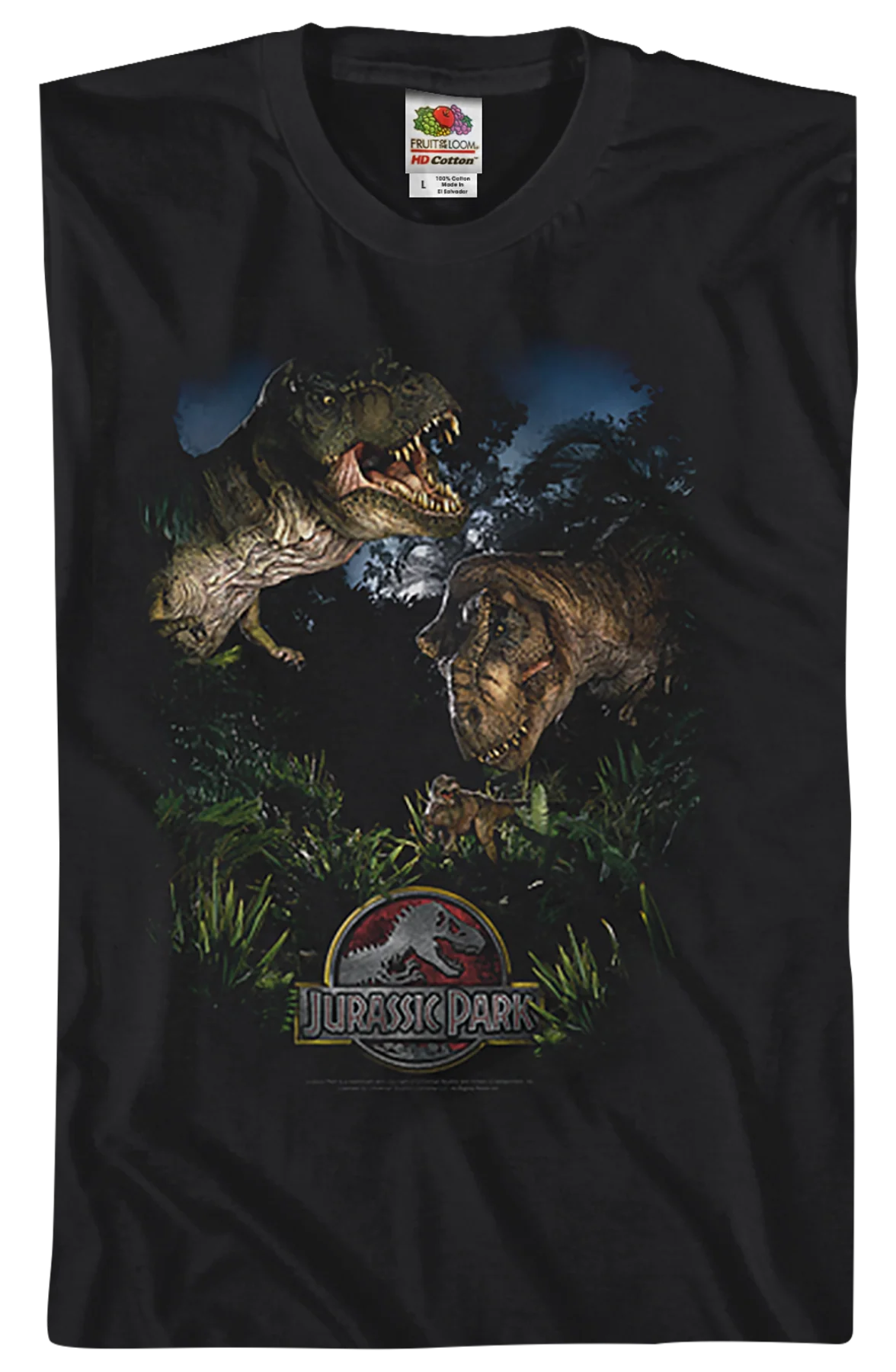 Dinosaurs Jurassic Park T-Shirt - Image 2