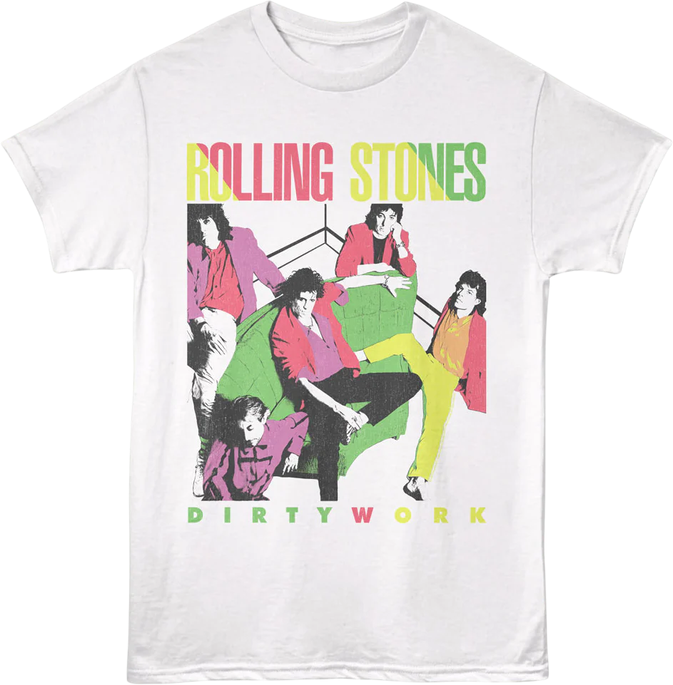 Dirty Work Rolling Stones T-Shirt