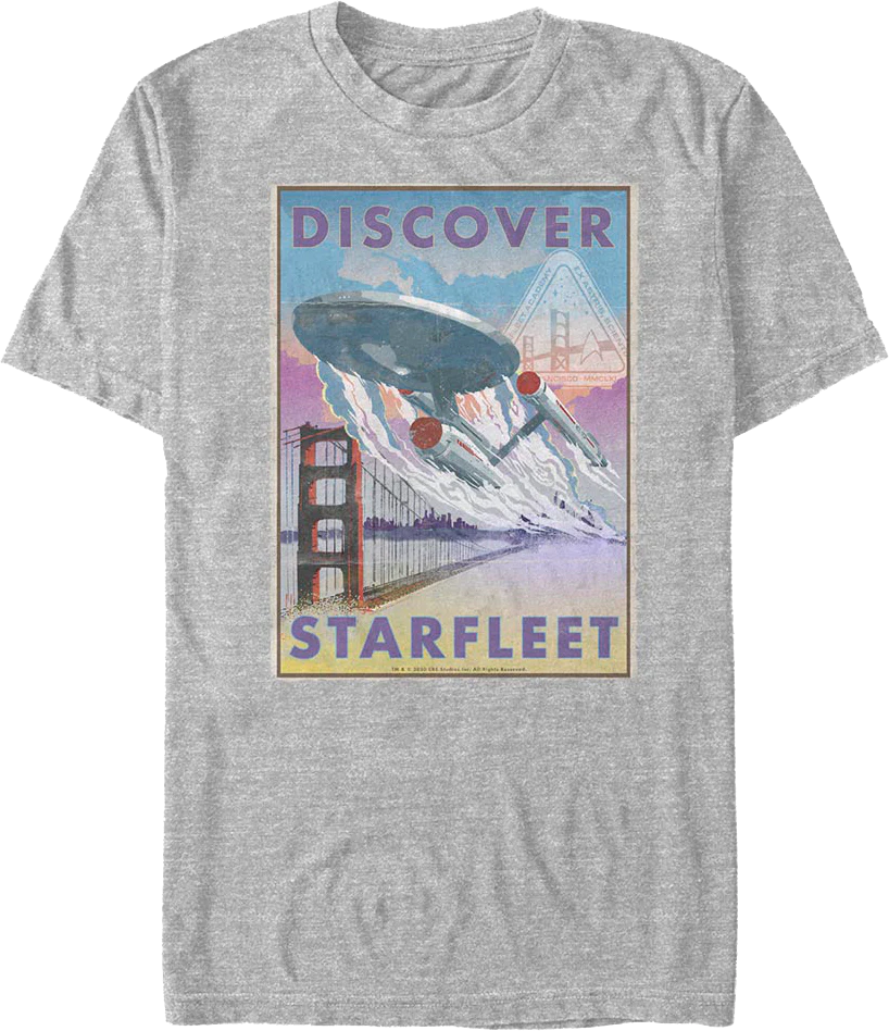 Discover Starfleet Star Trek T-Shirt