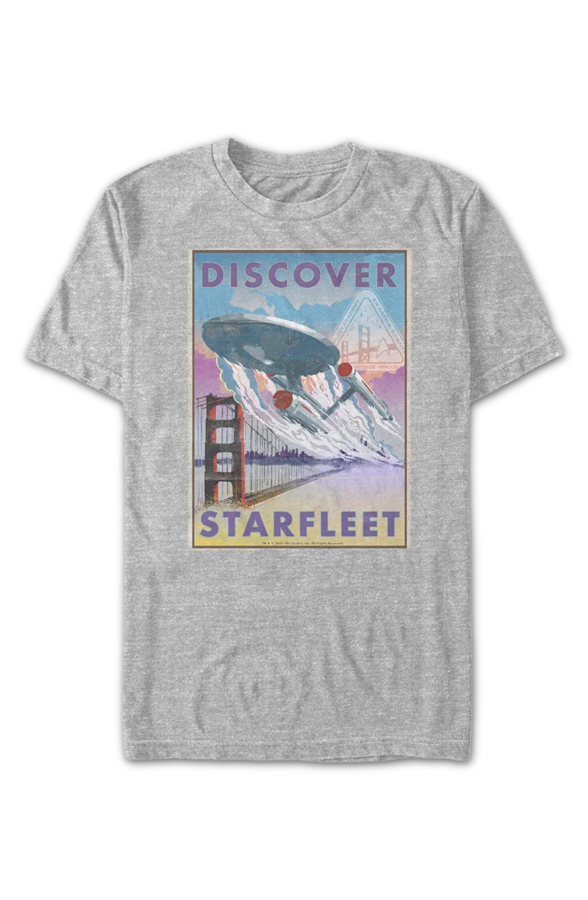 Discover Starfleet Star Trek T-Shirt - Image 2