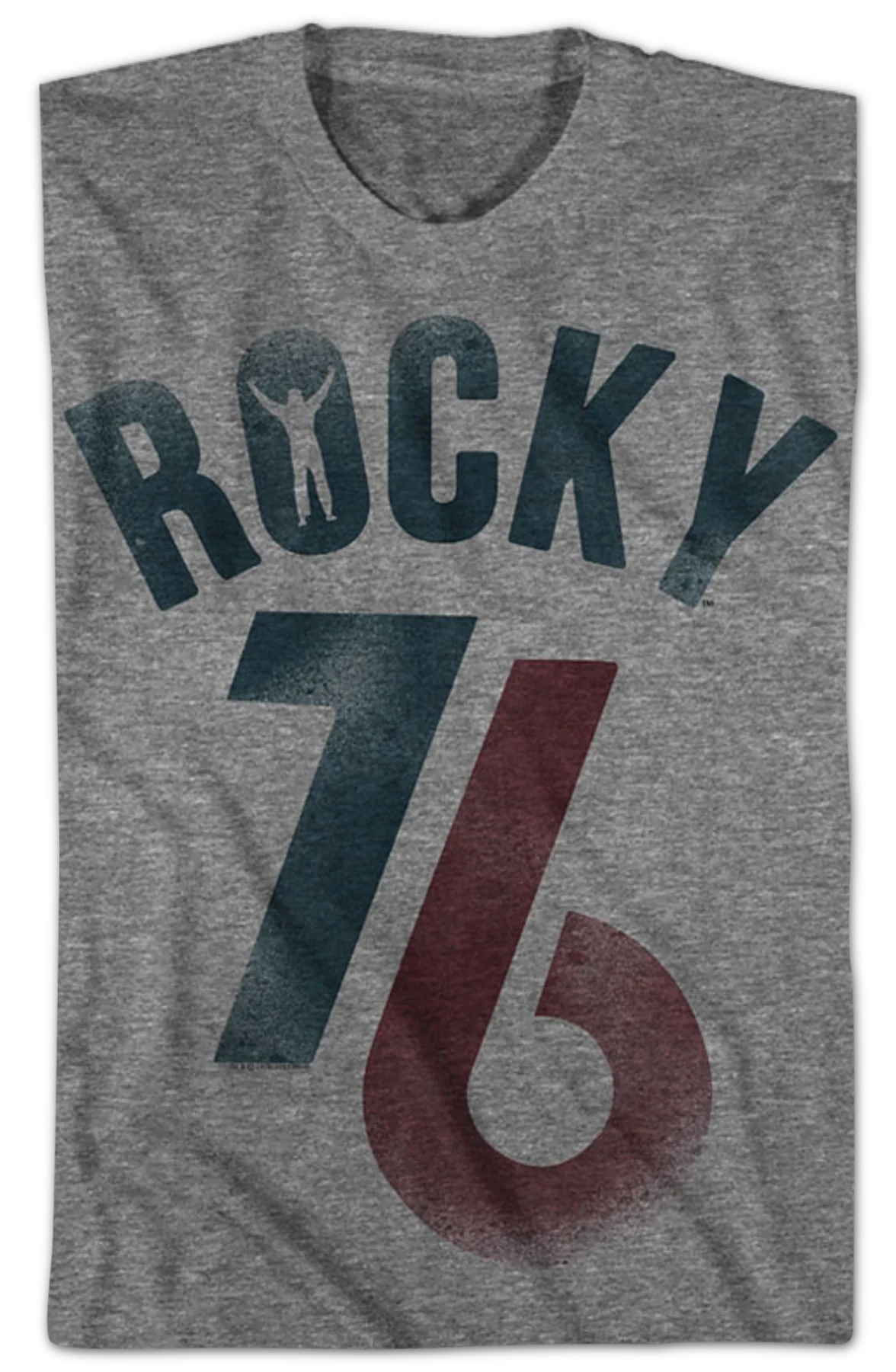 Distressed 76 Rocky T-Shirt - Image 2