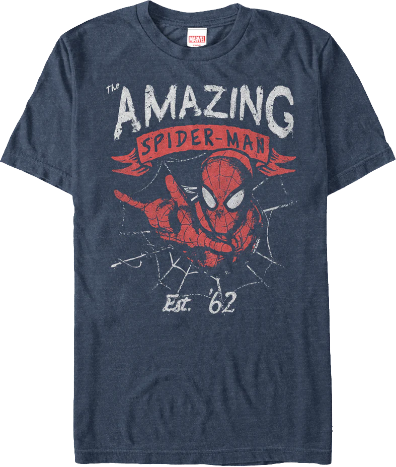 Distressed Amazing Spider-Man T-Shirt