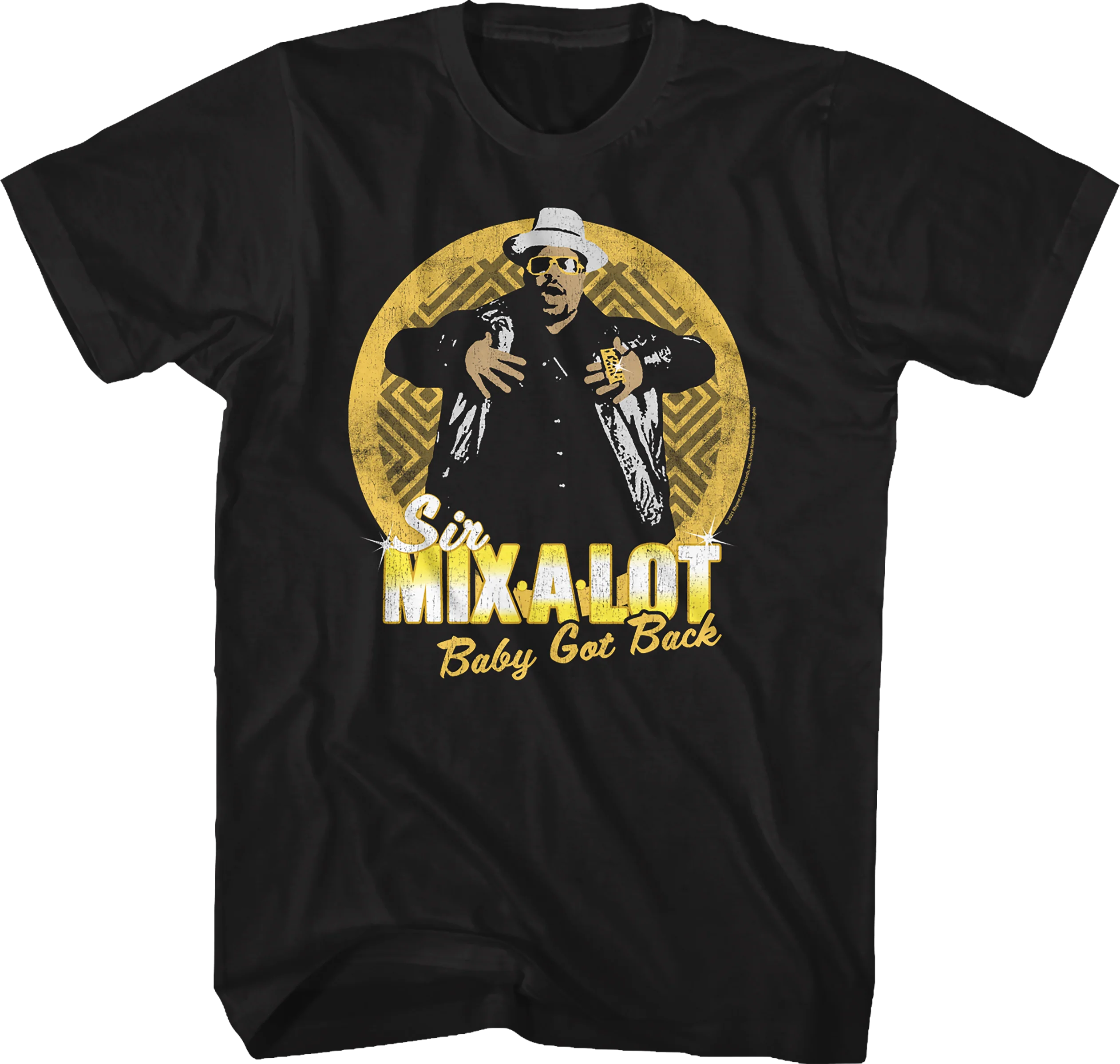 Distressed Baby Got Back Sir Mix-a-Lot Shirt