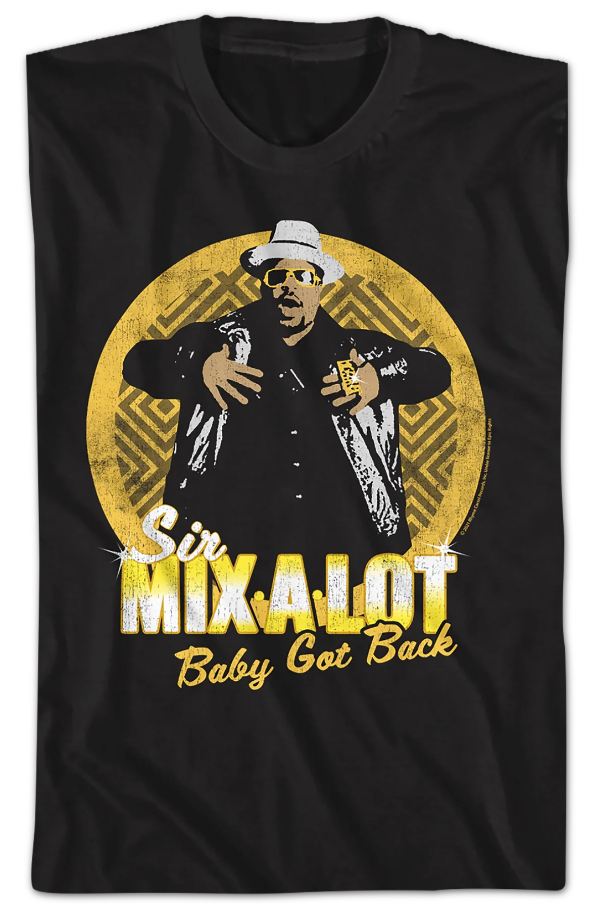 Distressed Baby Got Back Sir Mix-a-Lot Shirt - Image 2