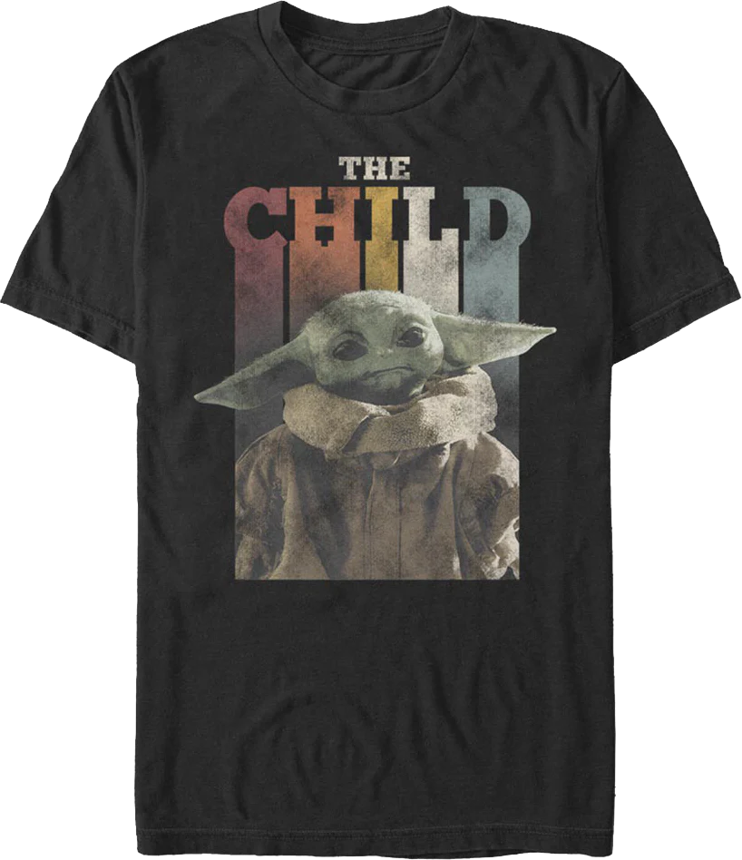 Distressed Child The Mandalorian Star Wars T-Shirt