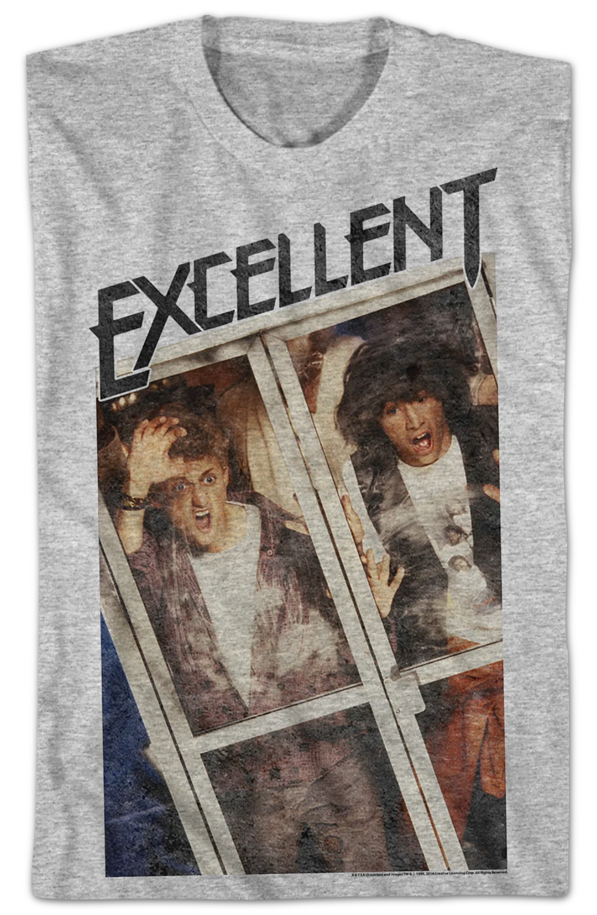 Distressed Excellent Bill and Ted T-Shirt - Image 2