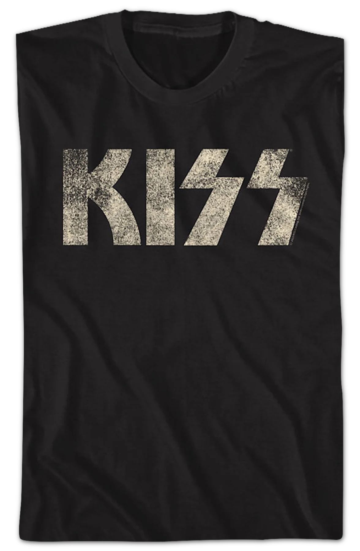 Distressed Logo KISS T-Shirt - Image 2