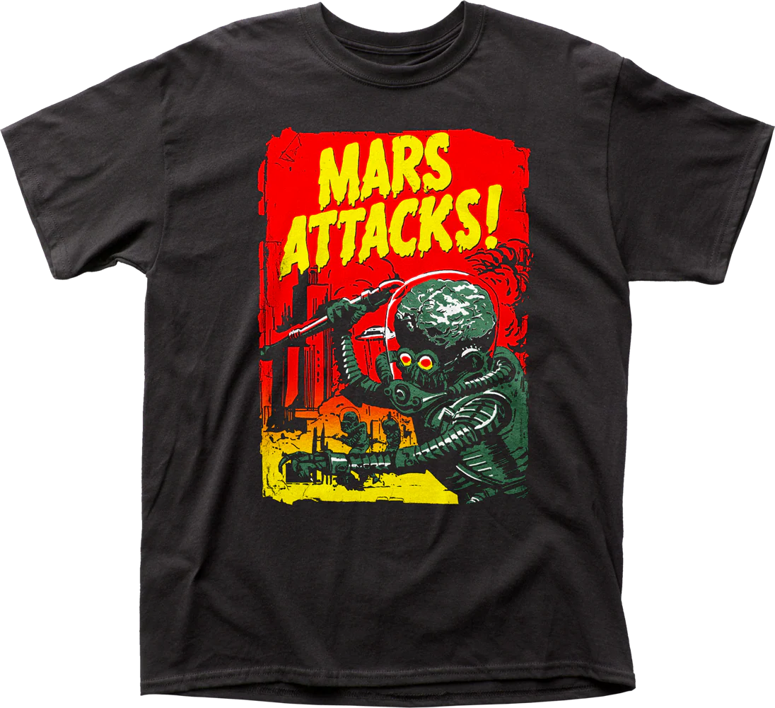 Distressed Mars Attacks T-Shirt