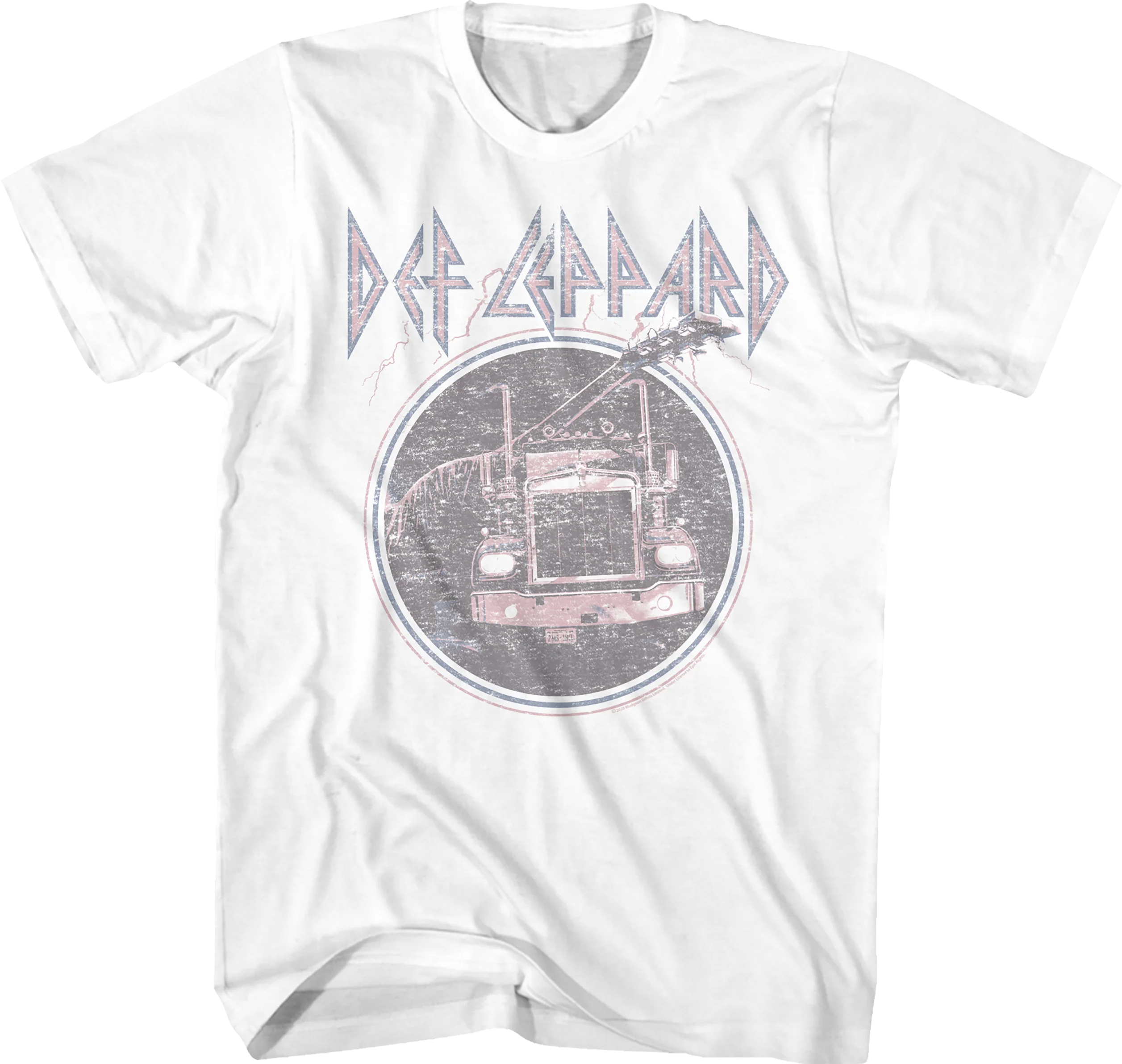 Distressed On Through The Night Def Leppard T-Shirt