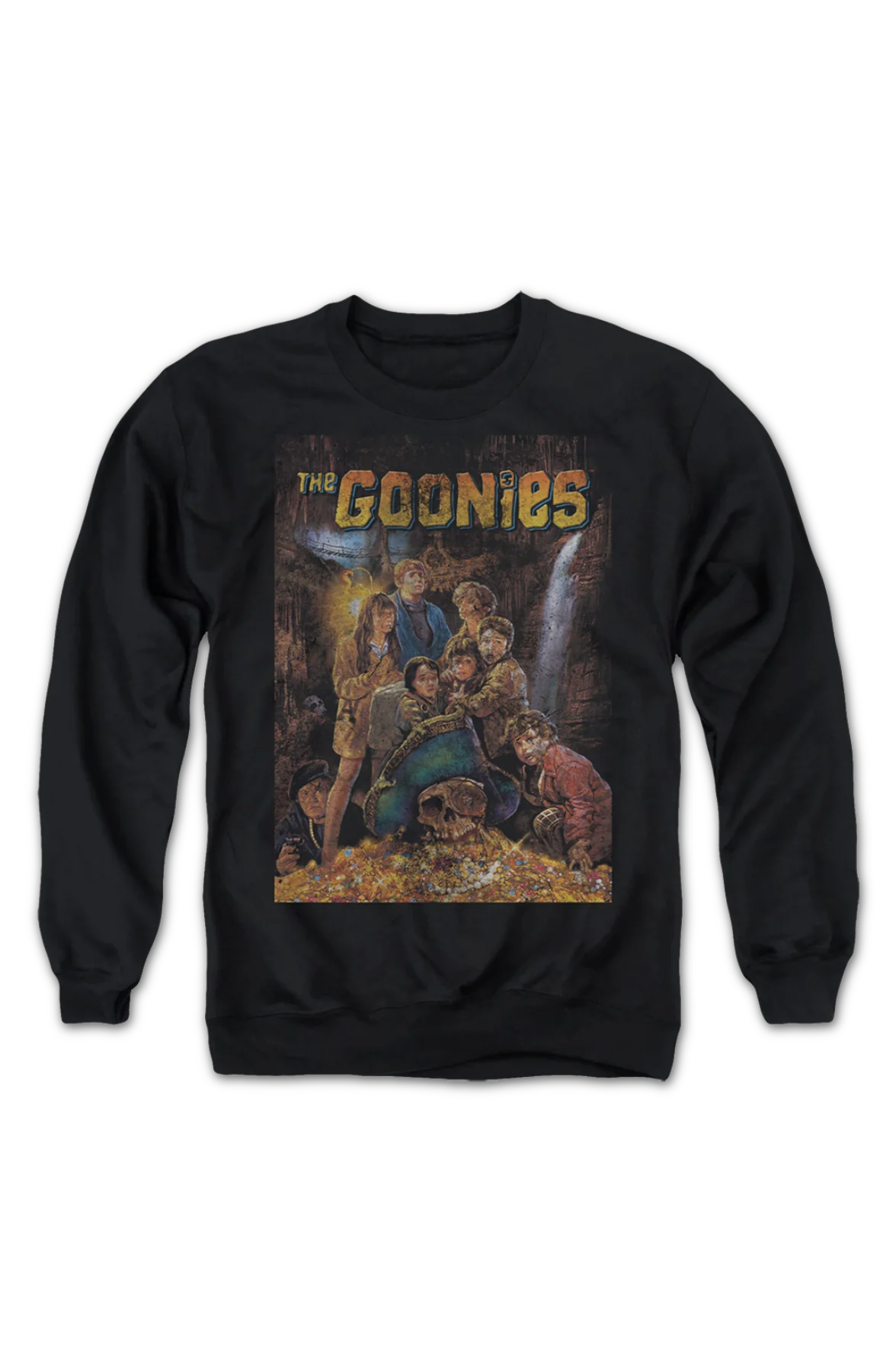 Distressed Poster Goonies Sweatshirt - Image 2