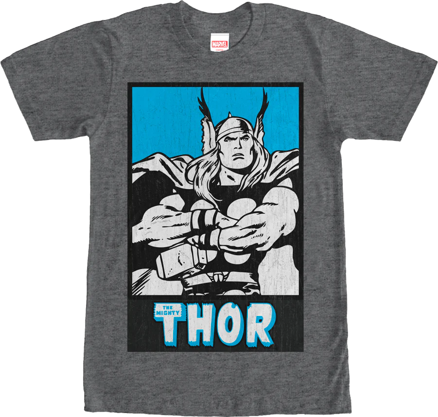 Distressed Poster Thor T-Shirt