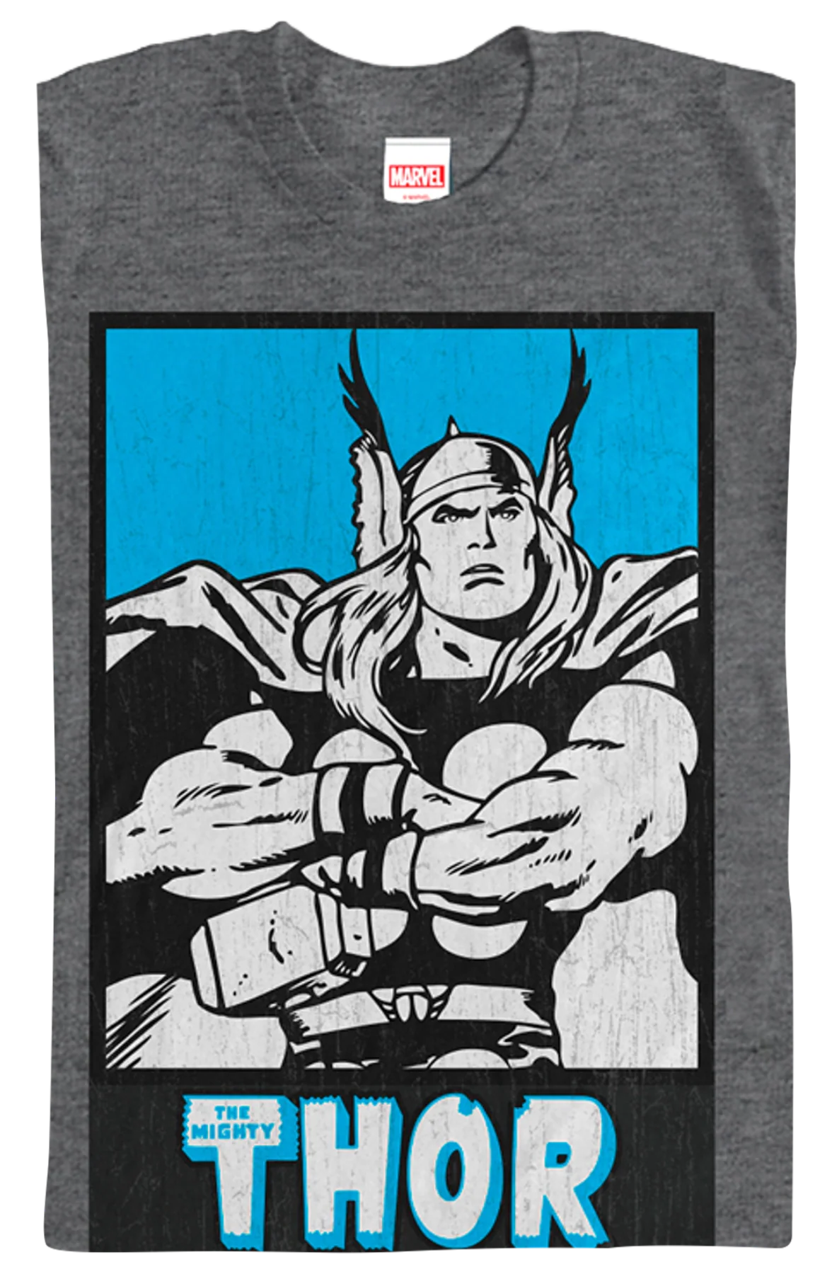 Distressed Poster Thor T-Shirt - Image 2