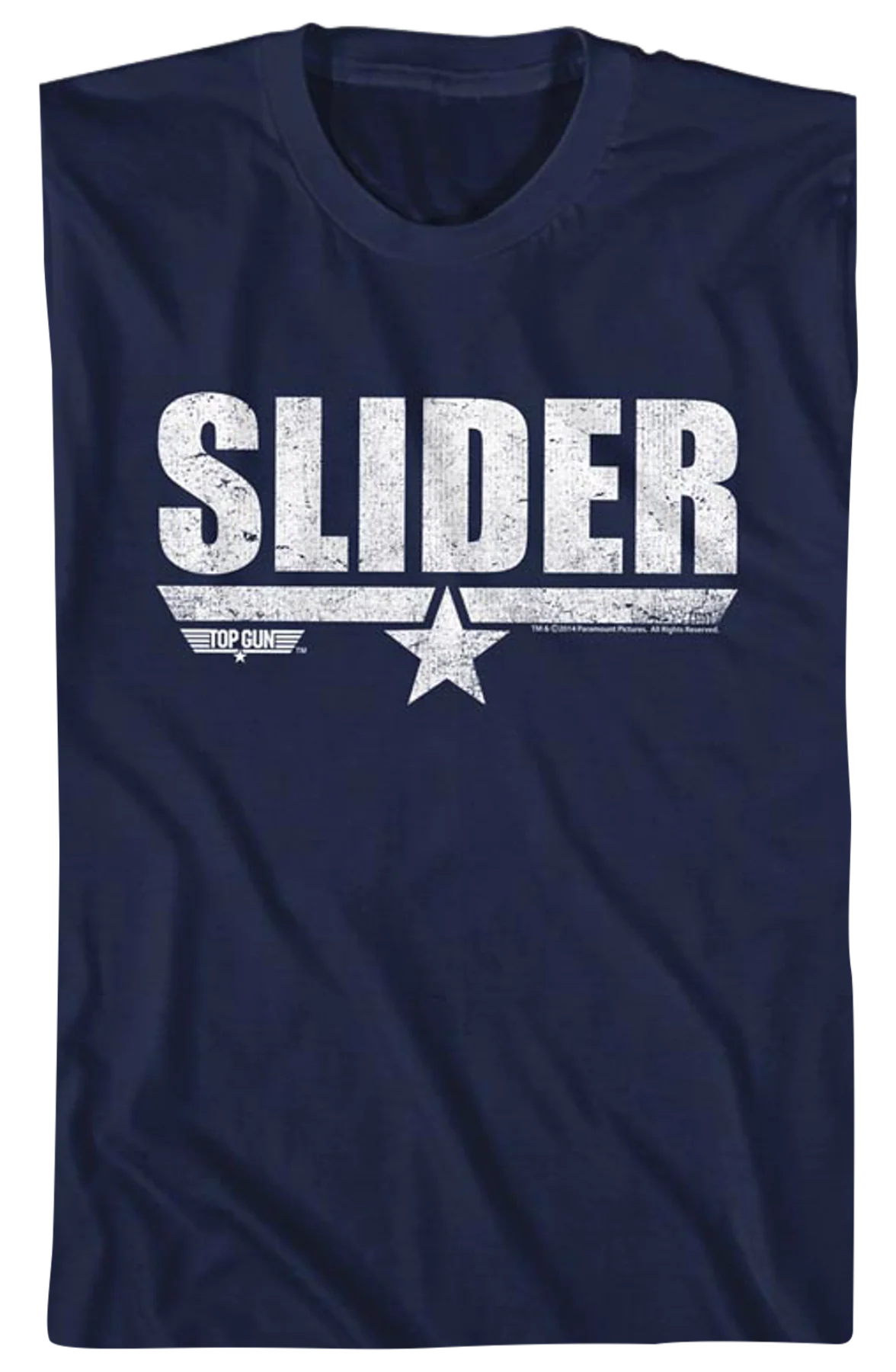 Distressed Slider Top Gun T-Shirt - Image 2